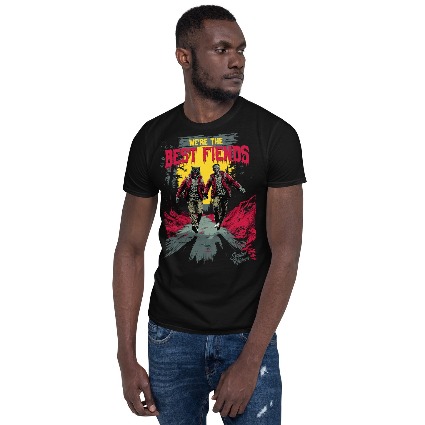 We're the Best Fiends Gildan Softstyle Unisex T-Shirt