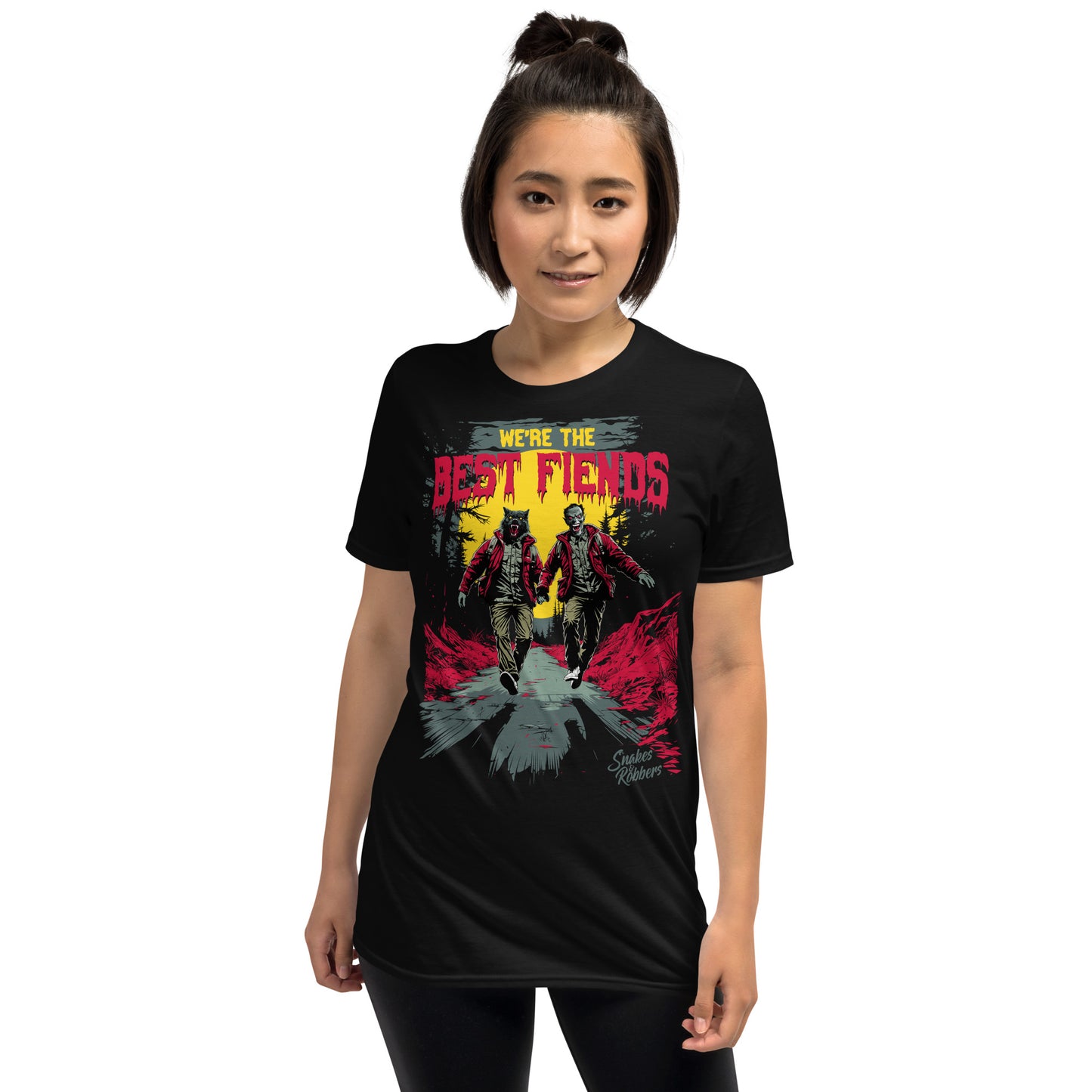 We're the Best Fiends Gildan Softstyle Unisex T-Shirt