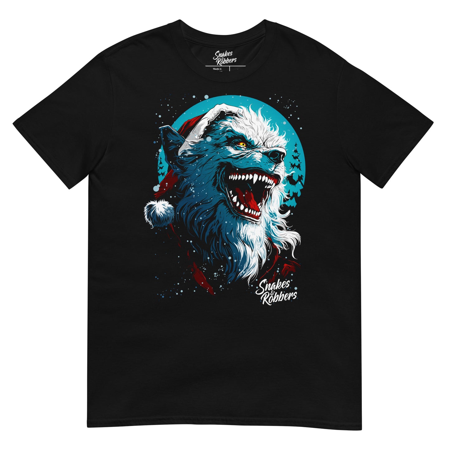 Festive Werewolf Gildan Softstyle Unisex T-Shirt