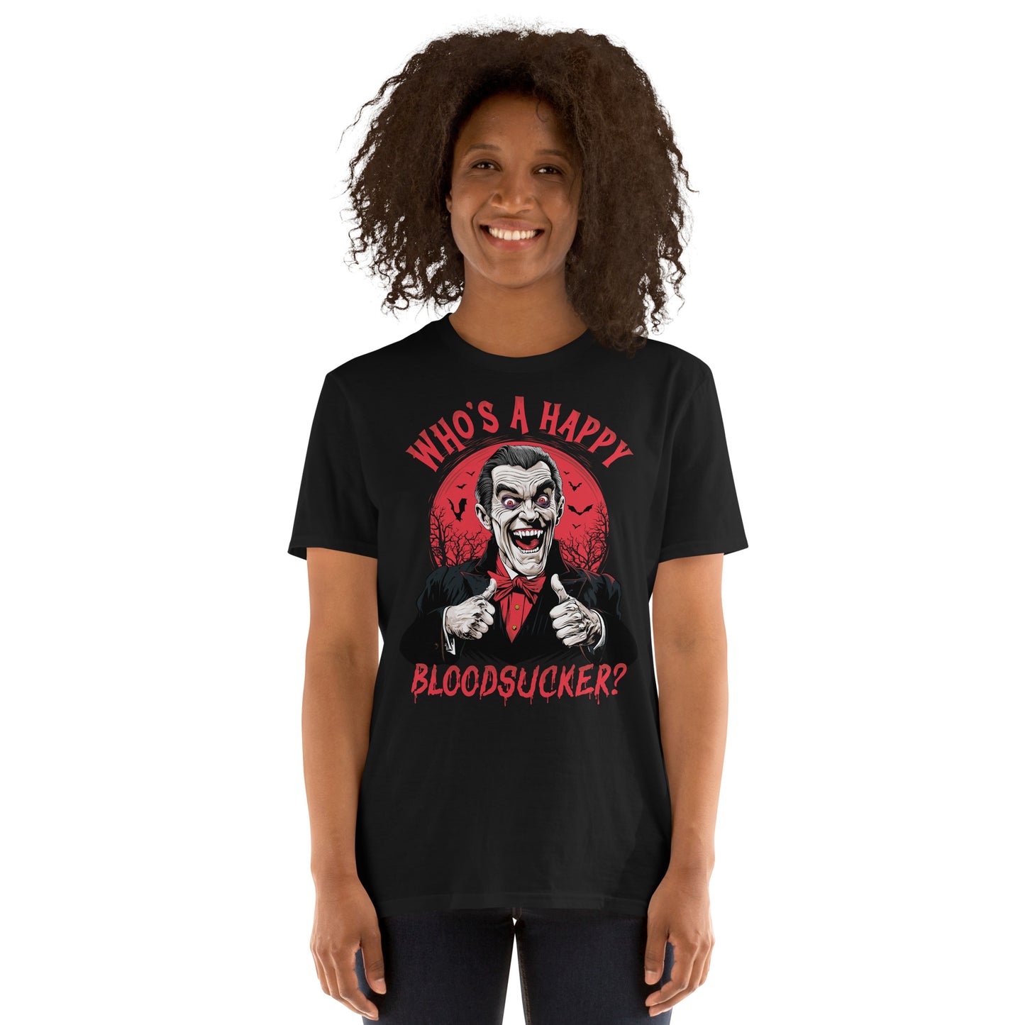 Who's a Happy Bloodsucker? Gildan Softstyle Unisex T-Shirt