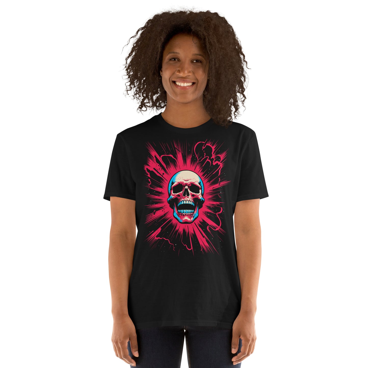 Cosmic Skull Gildan Softstyle Unisex T-Shirt