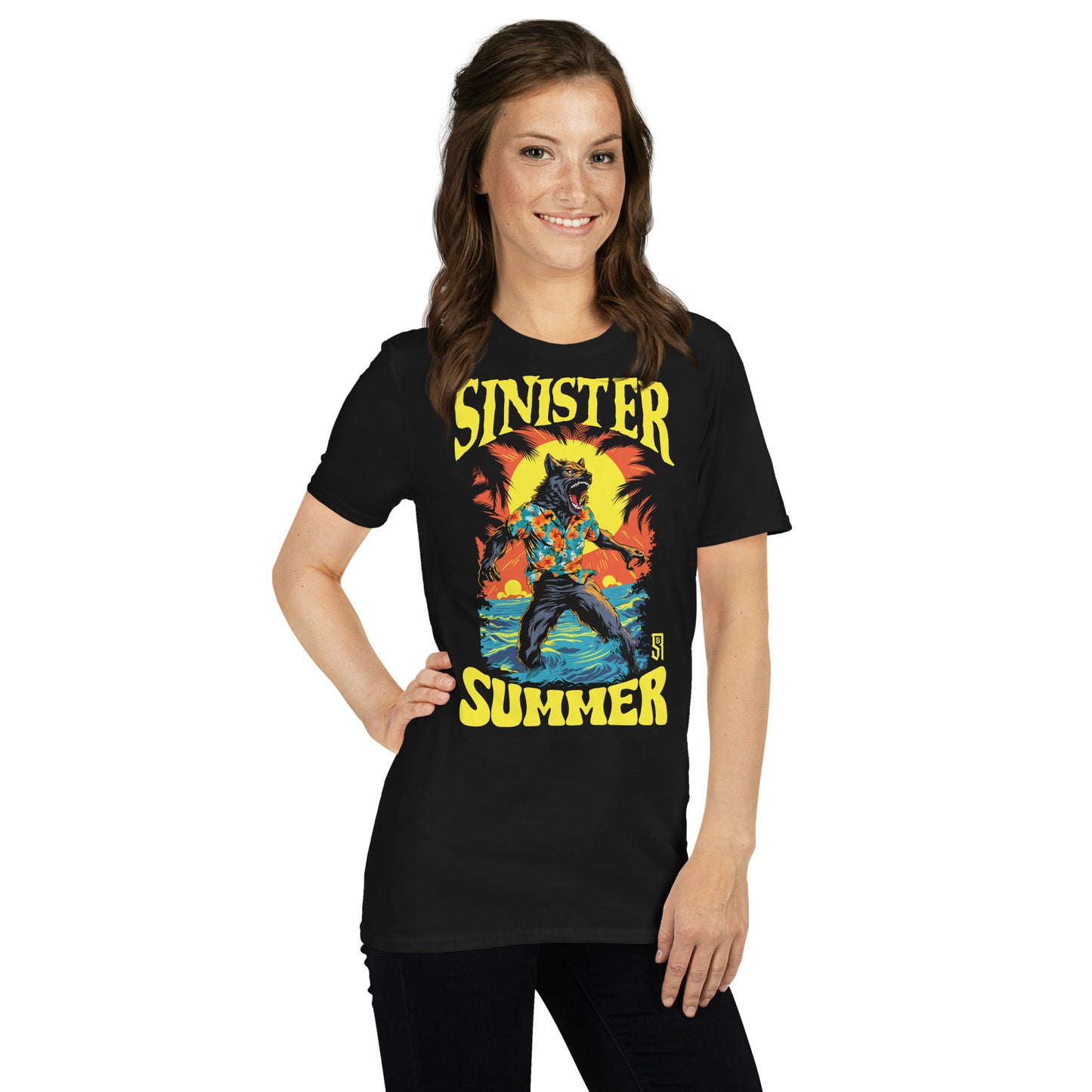 Sinister Summer Werewolf Gildan Softstyle Unisex T-Shirt