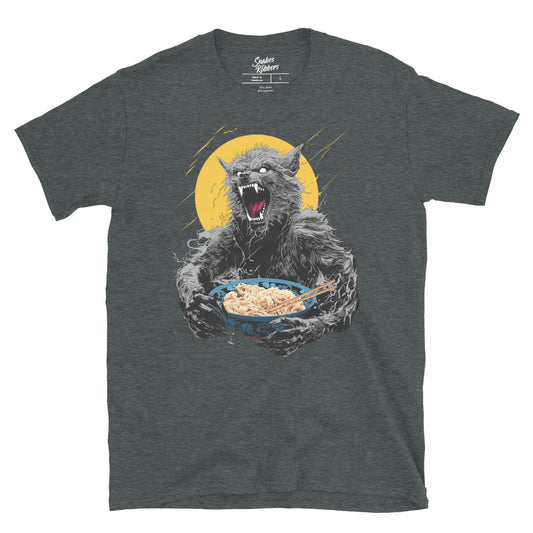 Ramen Wolf Gildan Softstyle Unisex T-Shirt