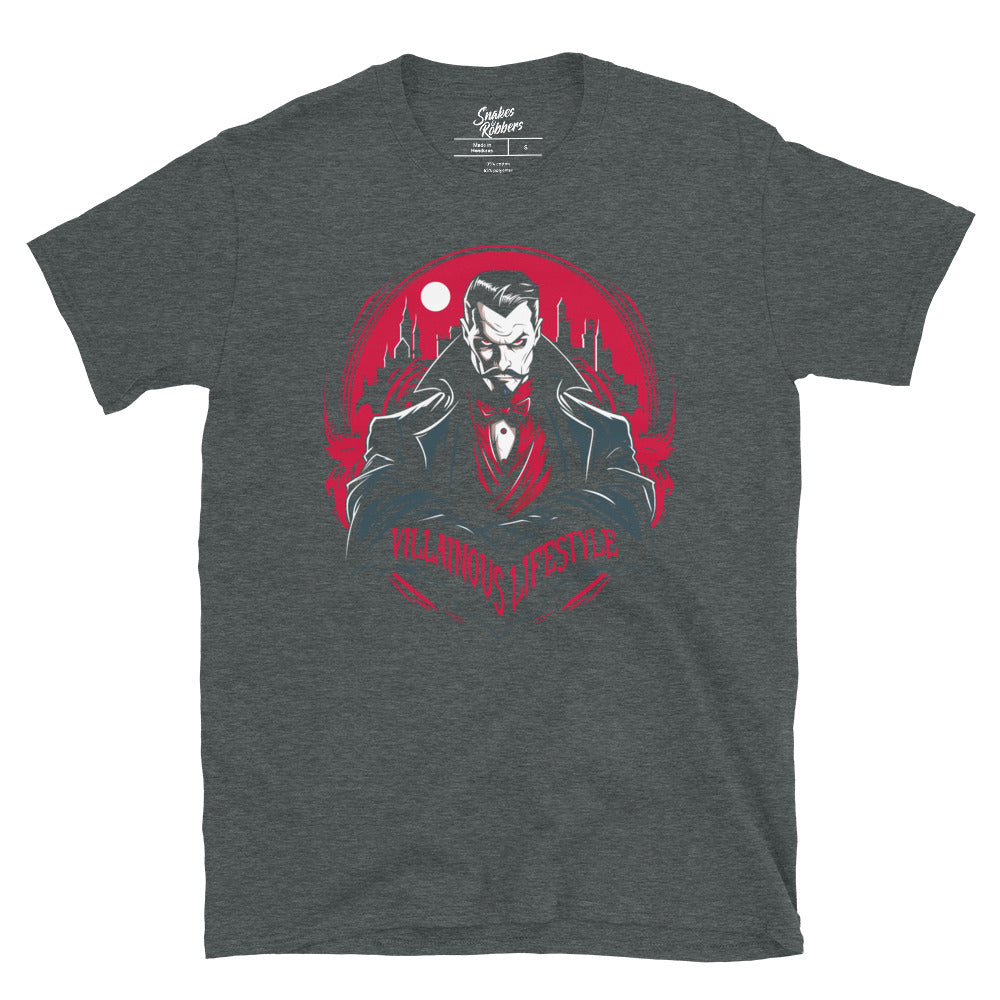 Villainous Lifestyle Dracula Gildan Softstyle Unisex T-Shirt