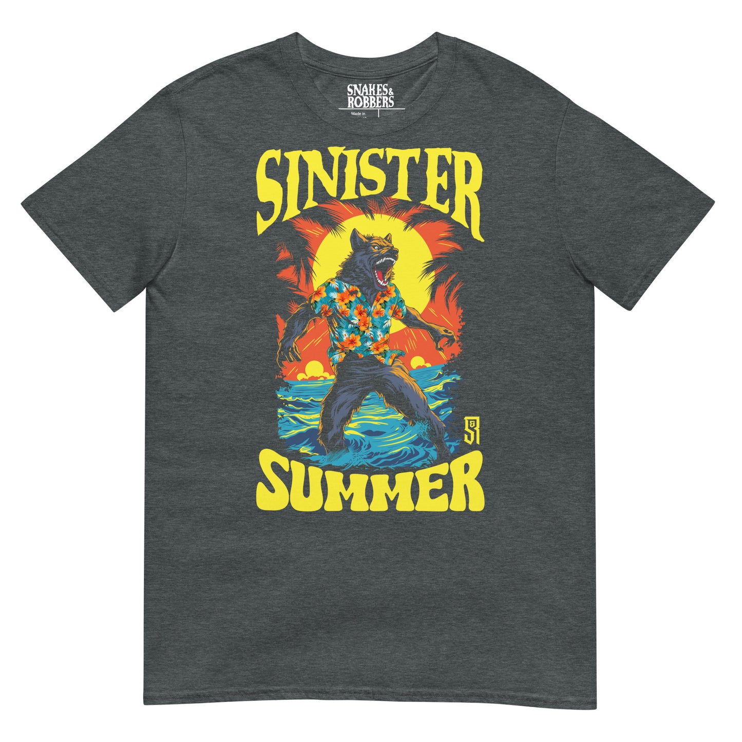 Sinister Summer Werewolf Gildan Softstyle Unisex T-Shirt