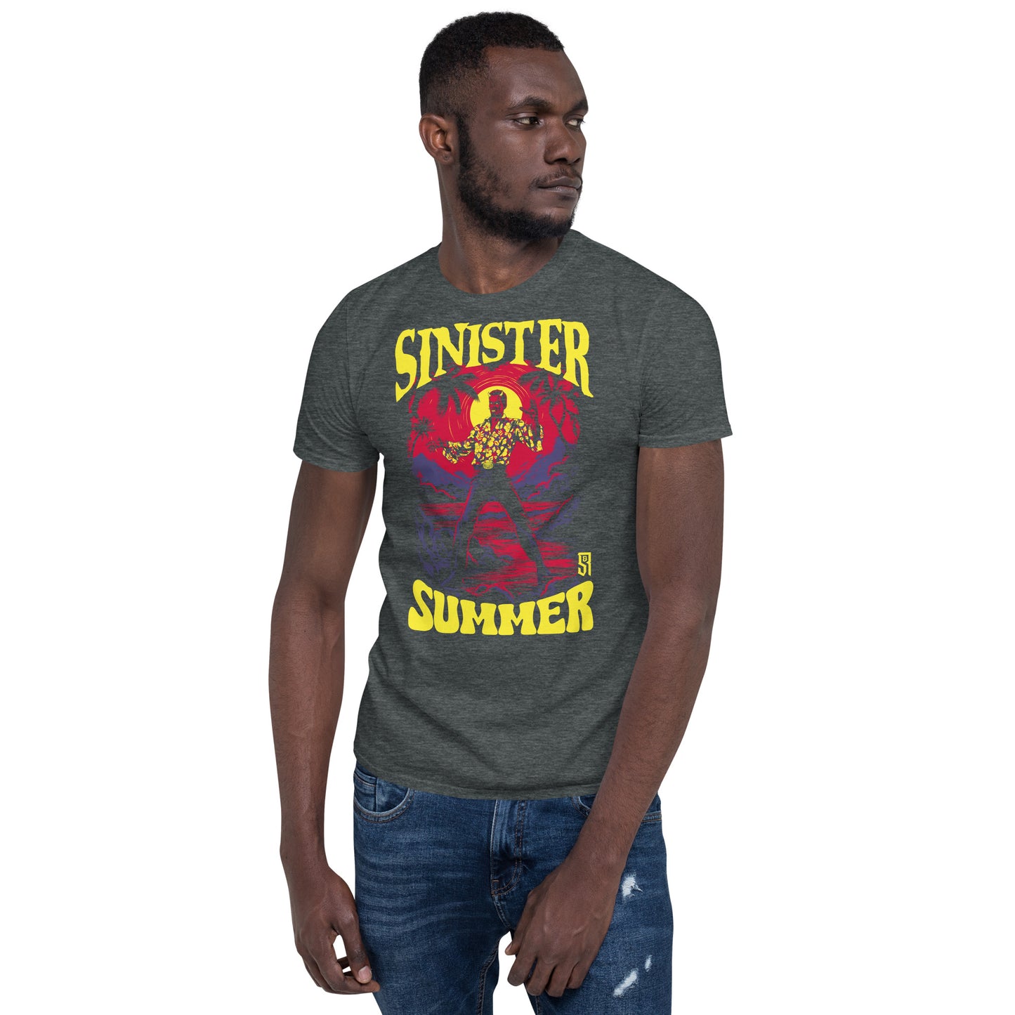 Sinister Summer Devil Gildan Softstyle Unisex T-Shirt