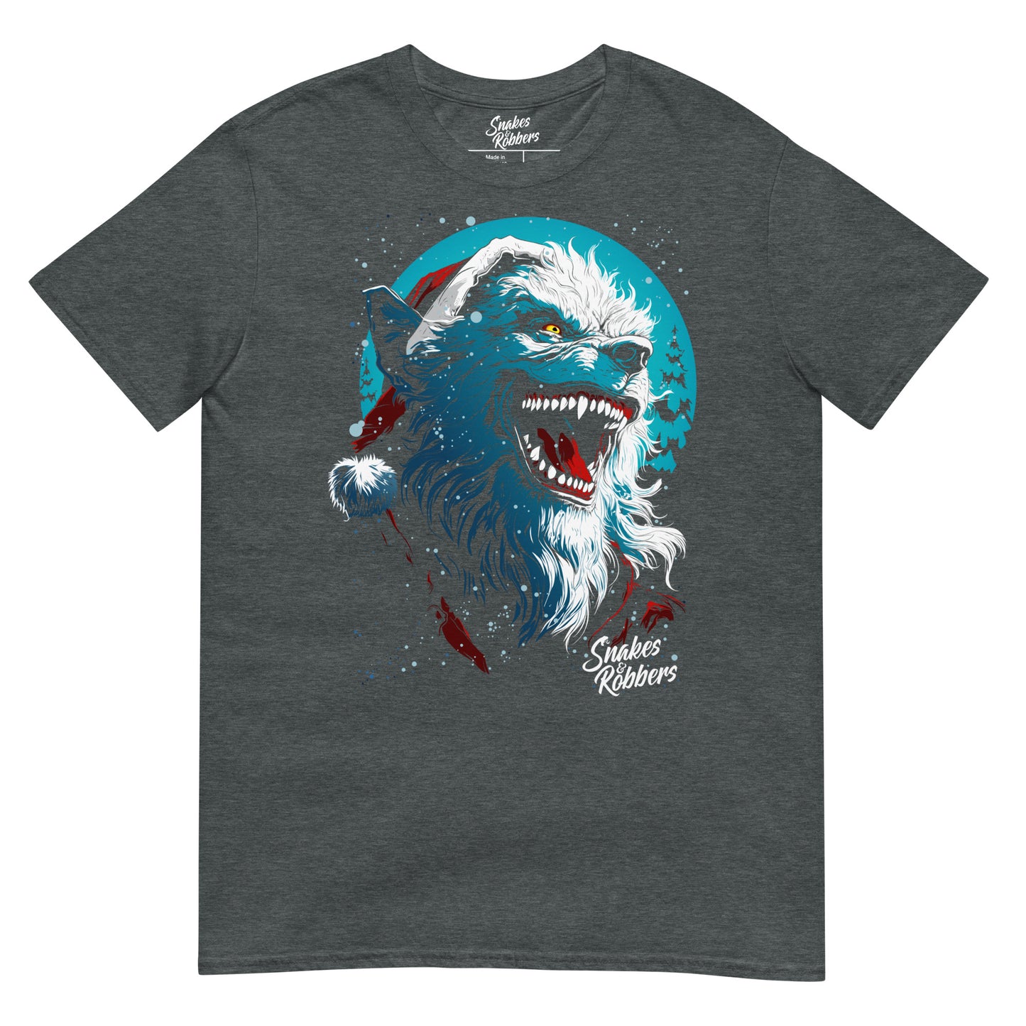 Festive Werewolf Gildan Softstyle Unisex T-Shirt