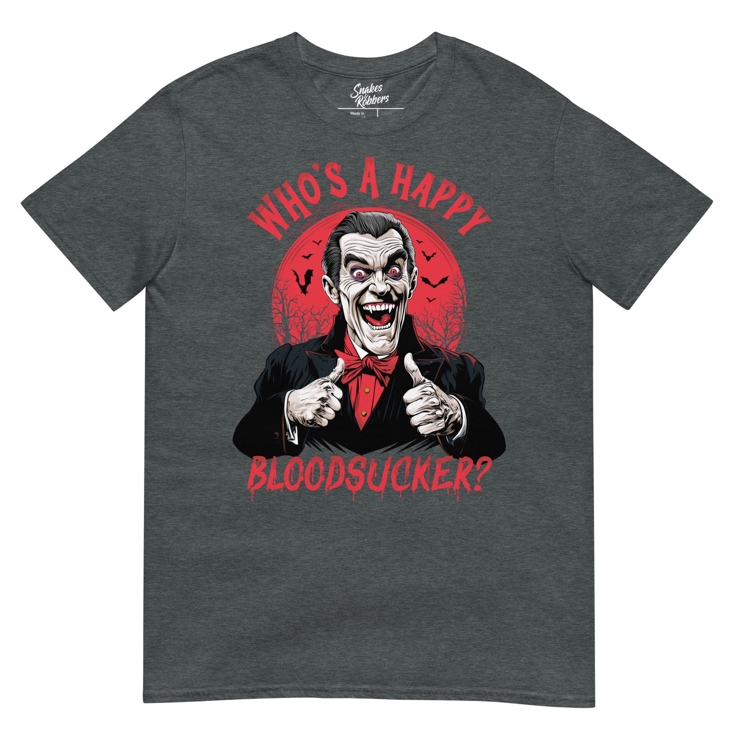 Who's a Happy Bloodsucker? Gildan Softstyle Unisex T-Shirt