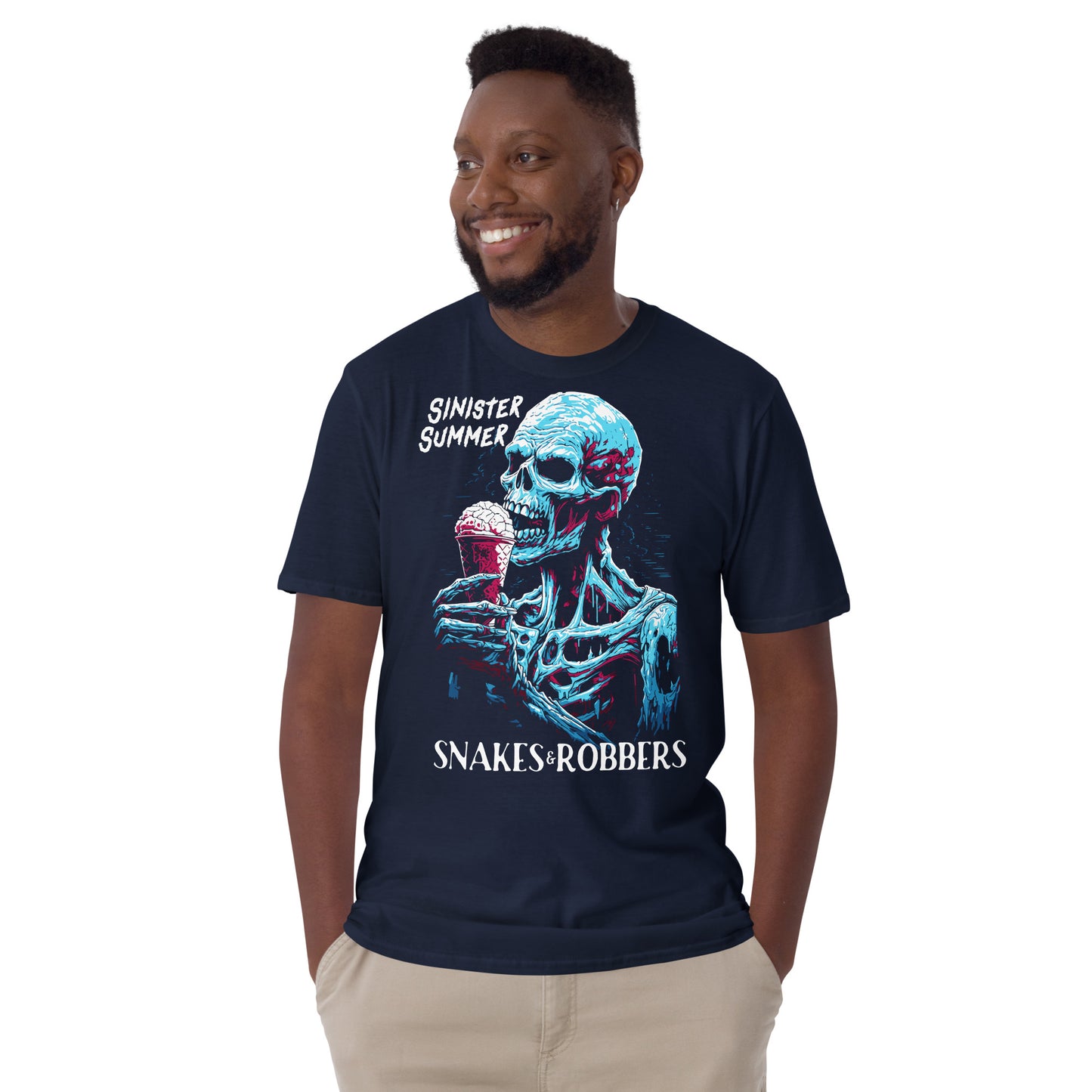 Sinister Summer Zombie Gildan Softstyle Unisex T-Shirt