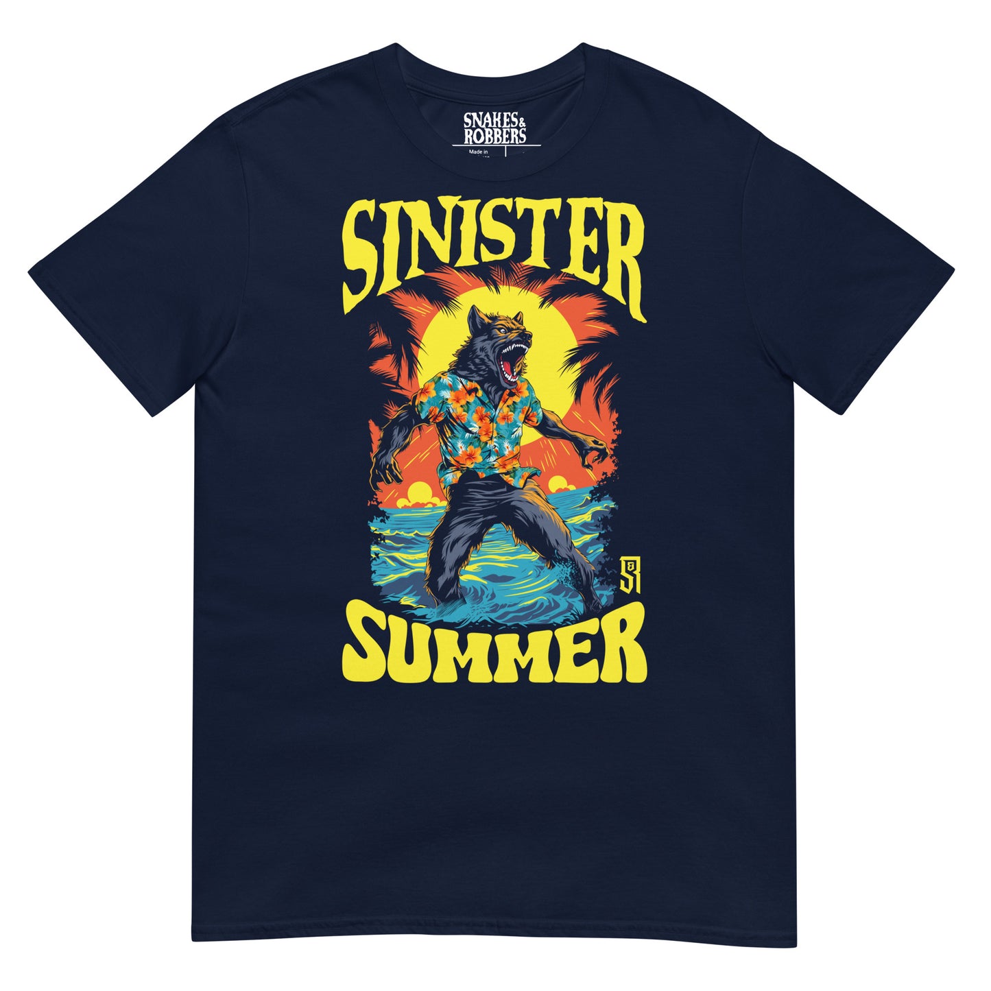 Sinister Summer Werewolf Gildan Softstyle Unisex T-Shirt