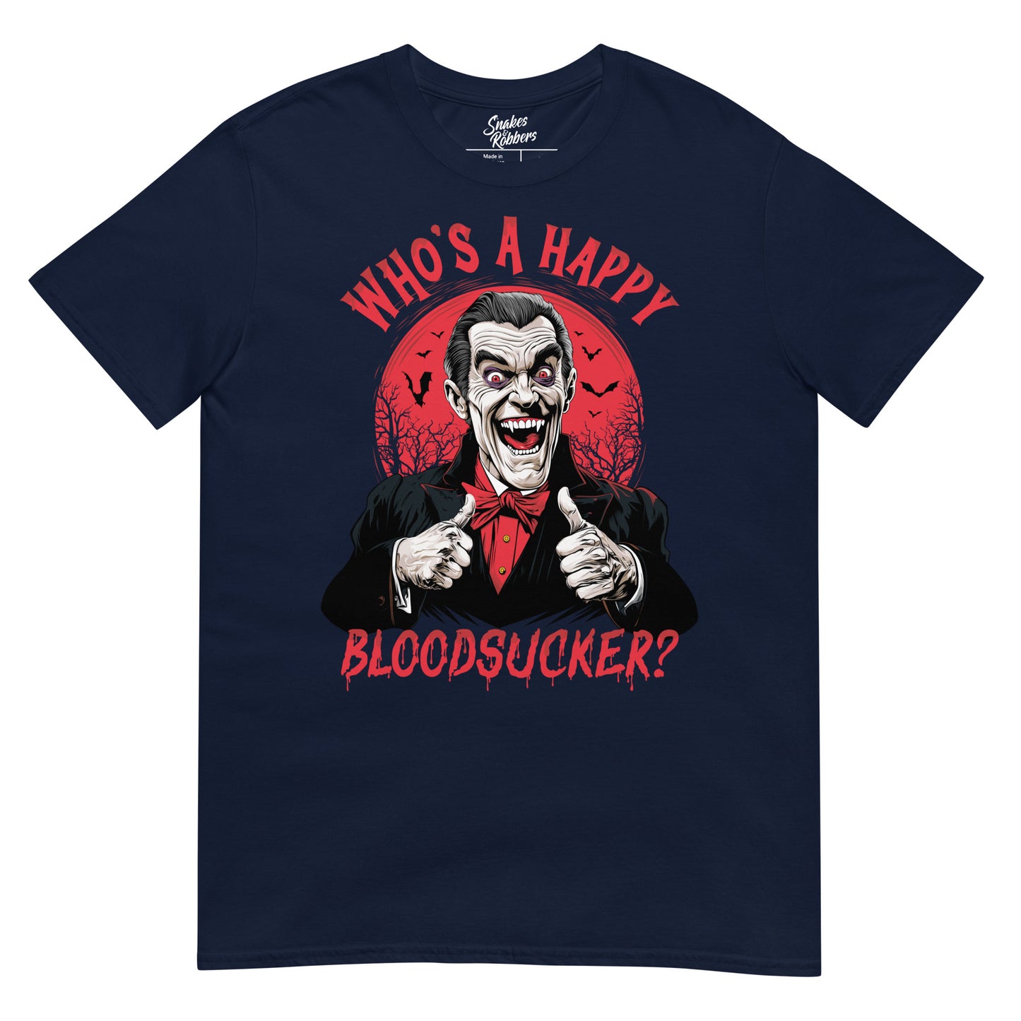 Who's a Happy Bloodsucker? Gildan Softstyle Unisex T-Shirt