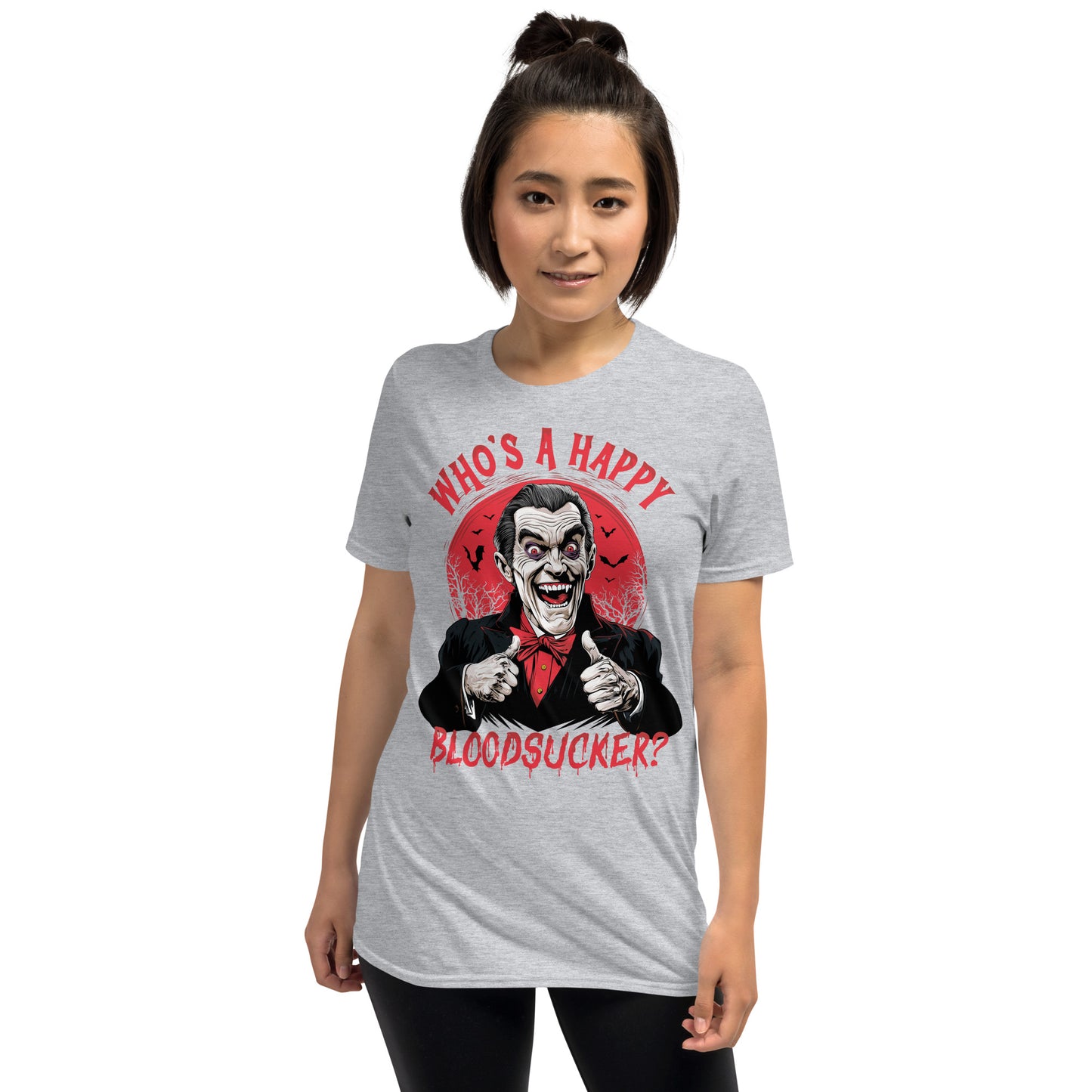 Who's a Happy Bloodsucker? Gildan Softstyle Unisex T-Shirt