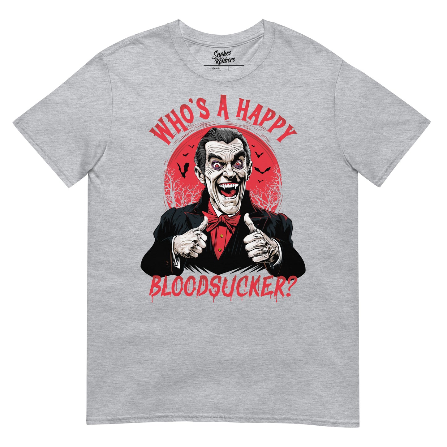 Who's a Happy Bloodsucker? Gildan Softstyle Unisex T-Shirt