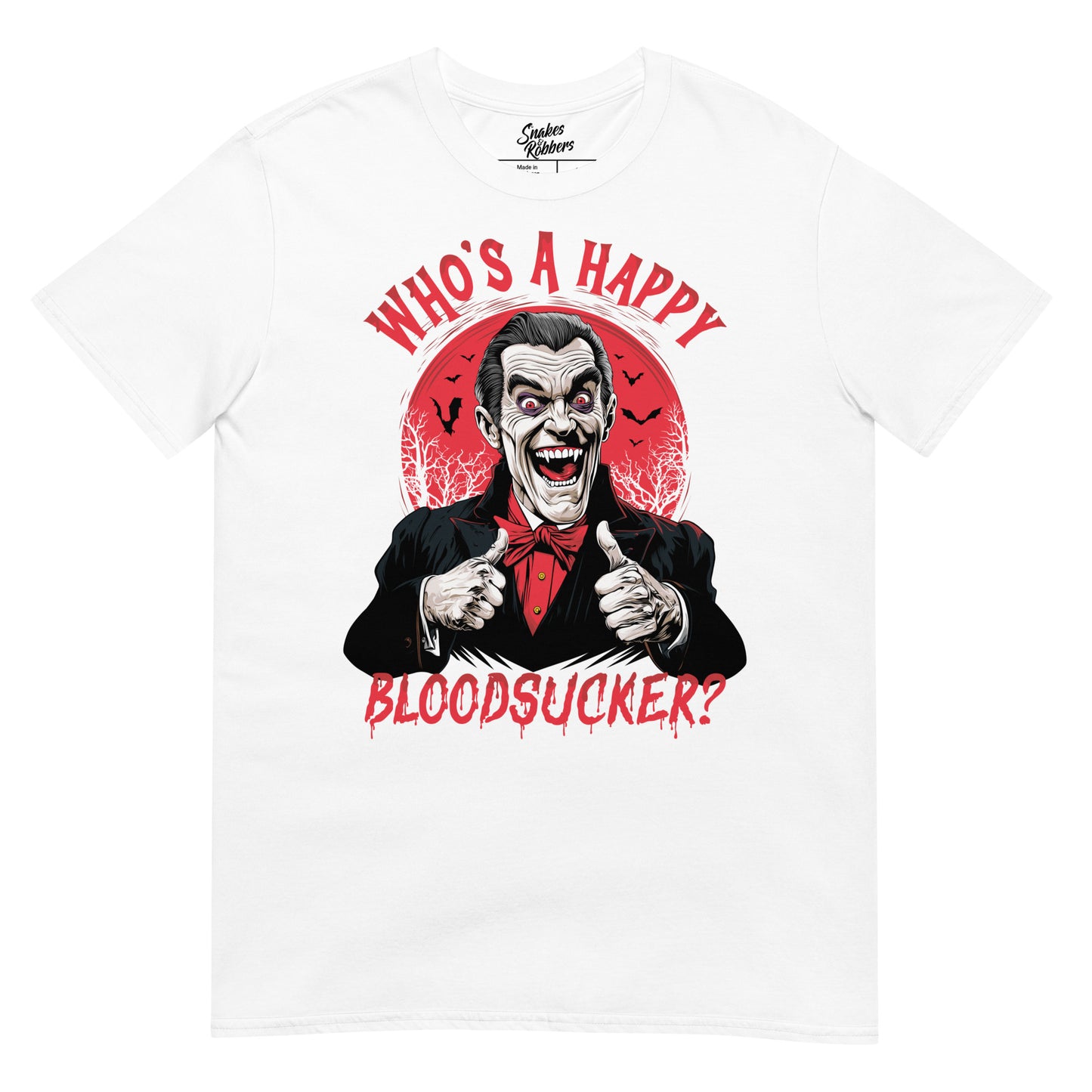 Who's a Happy Bloodsucker? Gildan Softstyle Unisex T-Shirt