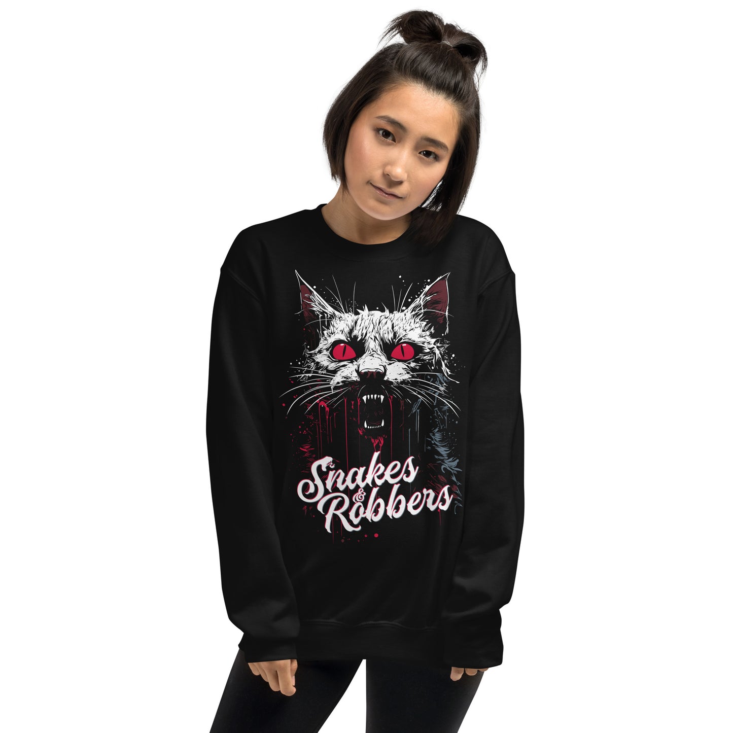 Scary Cat Unisex Sweatshirt