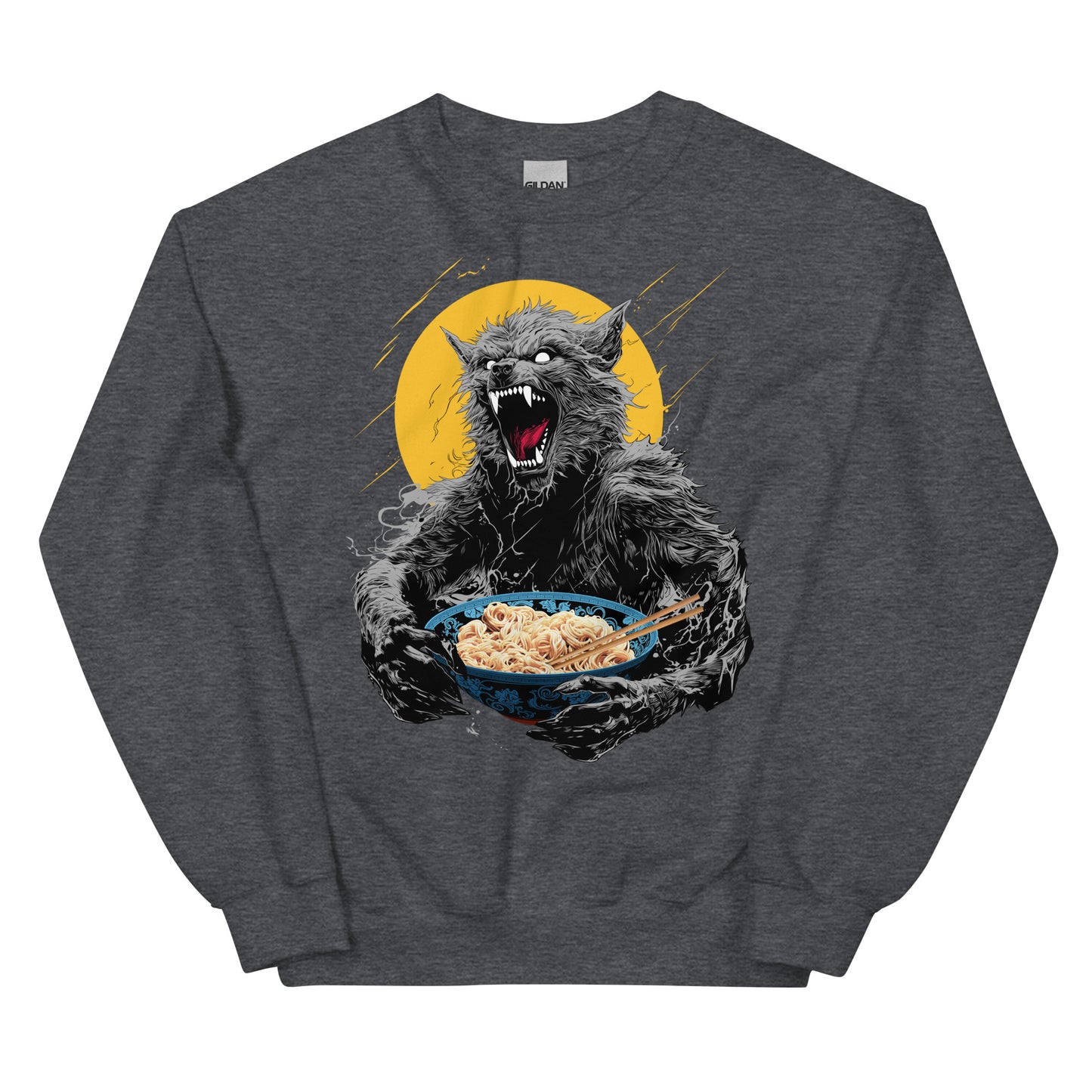 Ramen Wolf Unisex Sweatshirt