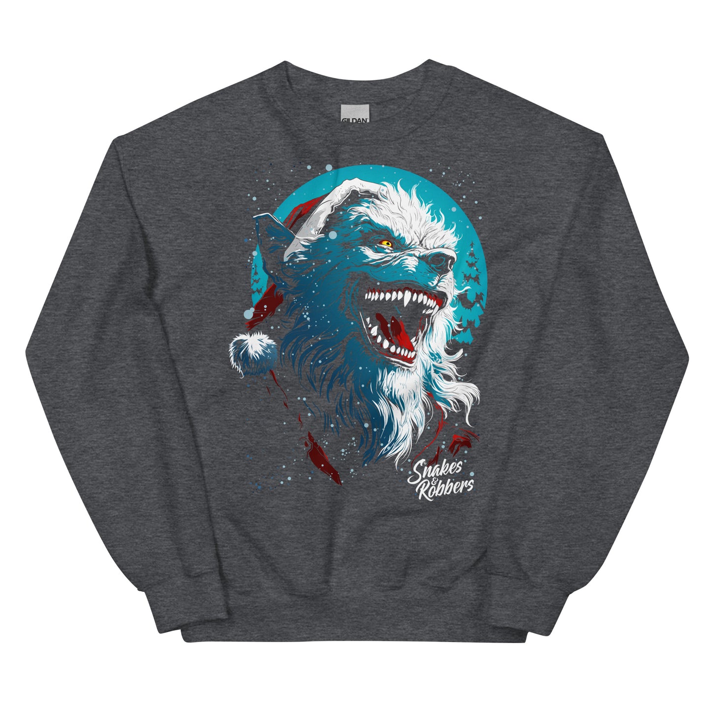 Festive Werewolf Unisex Sweatshirt