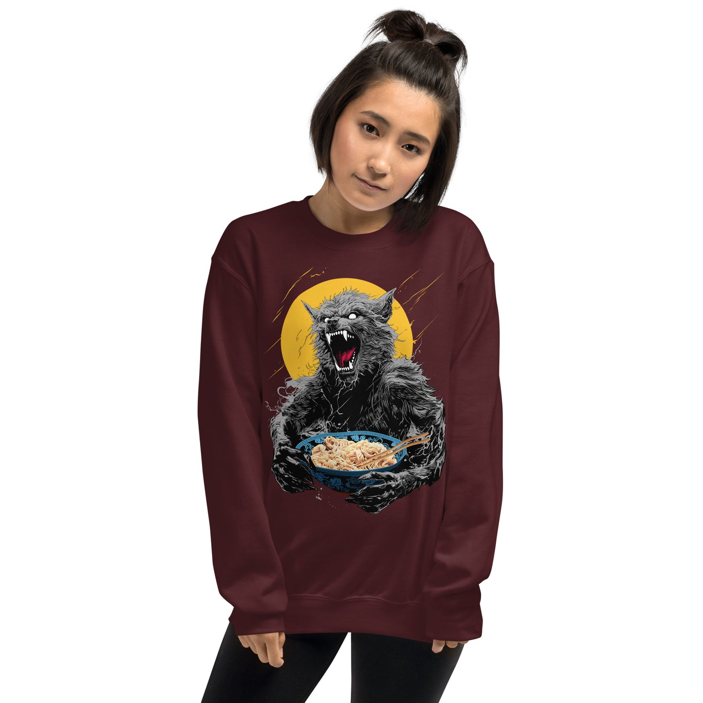 Ramen Wolf Unisex Sweatshirt