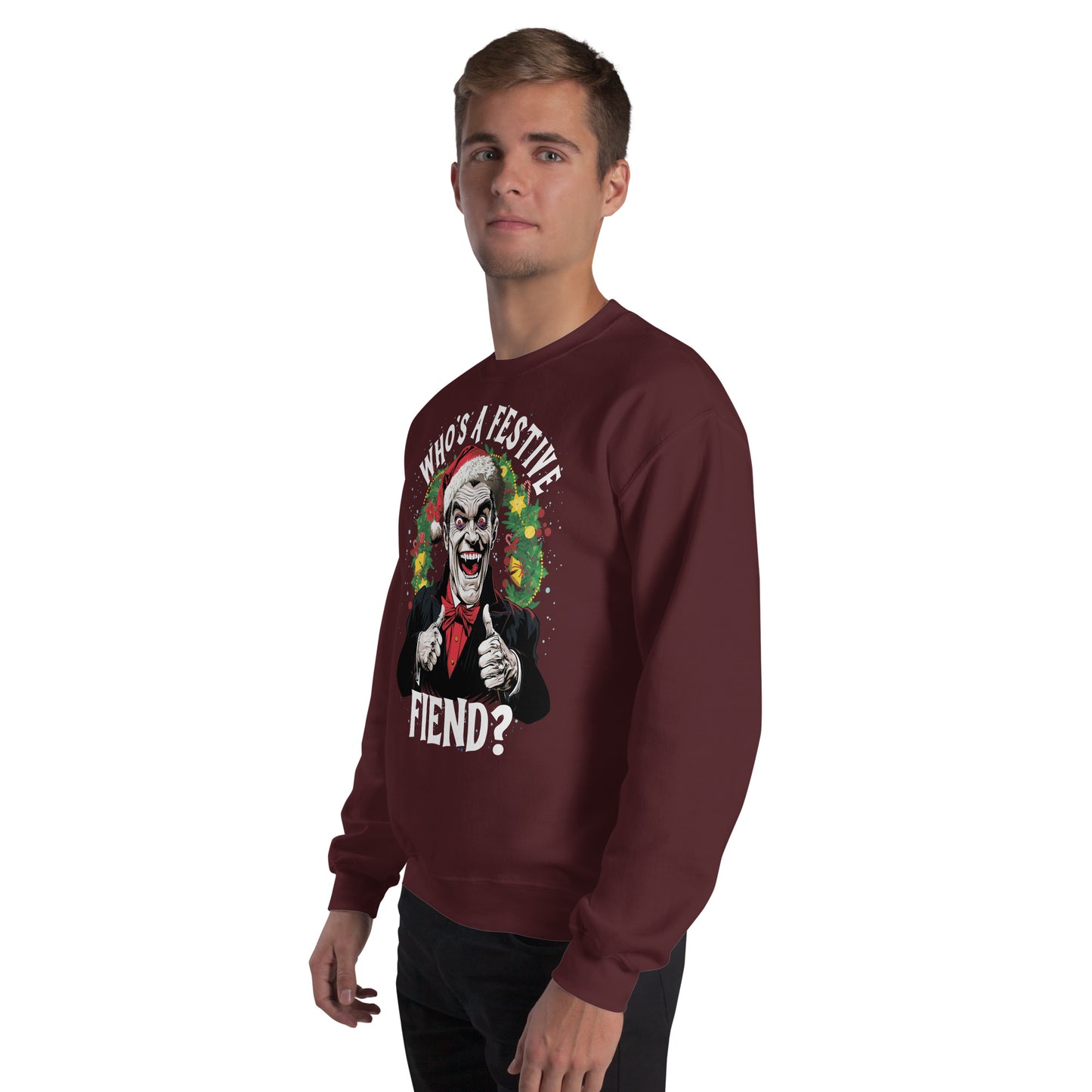 Who's a Festive Fiend Unisex Sweatshirt