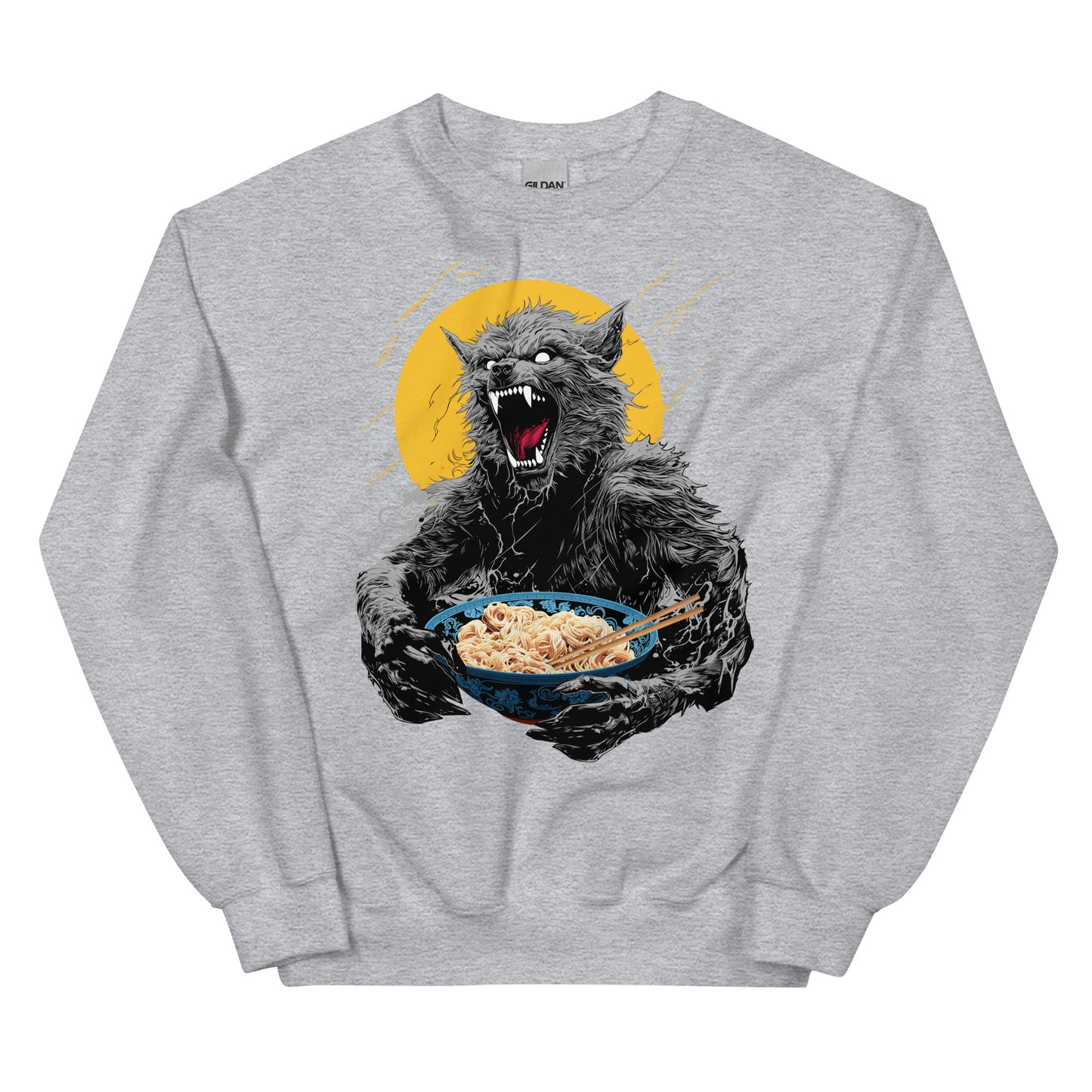 Ramen Wolf Unisex Sweatshirt