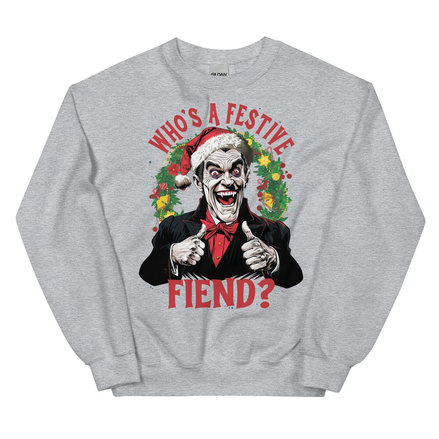 Who's a Festive Fiend Unisex Sweatshirt