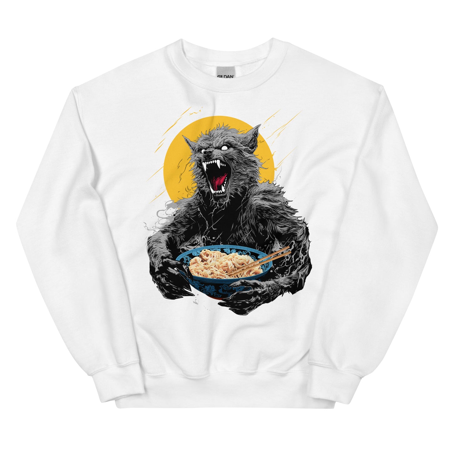 Ramen Wolf Unisex Sweatshirt