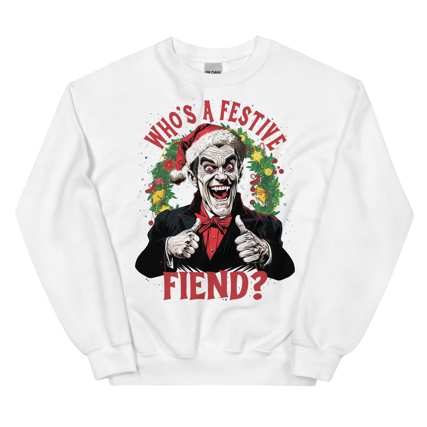 Who's a Festive Fiend Unisex Sweatshirt