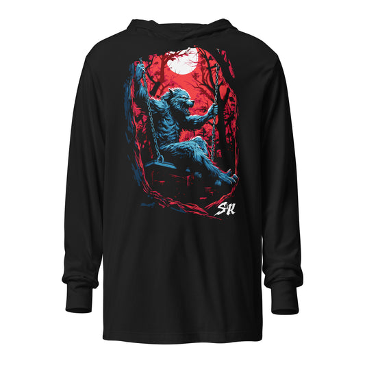 Classics Werewolf Swing Hooded long-sleeve tee