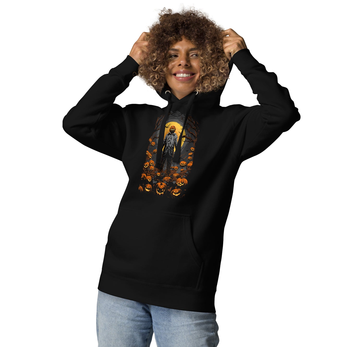 Pumpkin King and the Field of Frights Unisex Hoodie