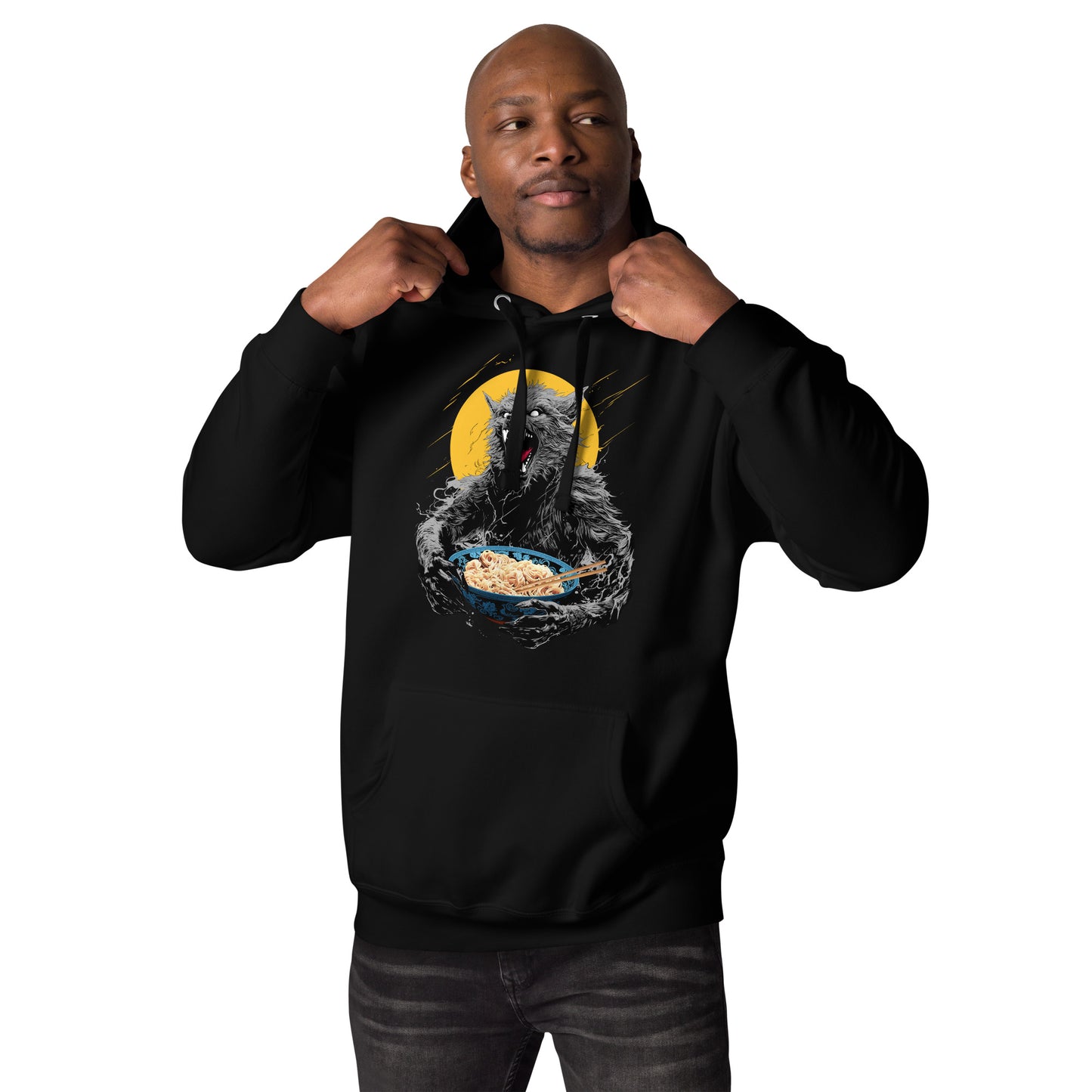 Ramen Wolf Unisex Hoodie