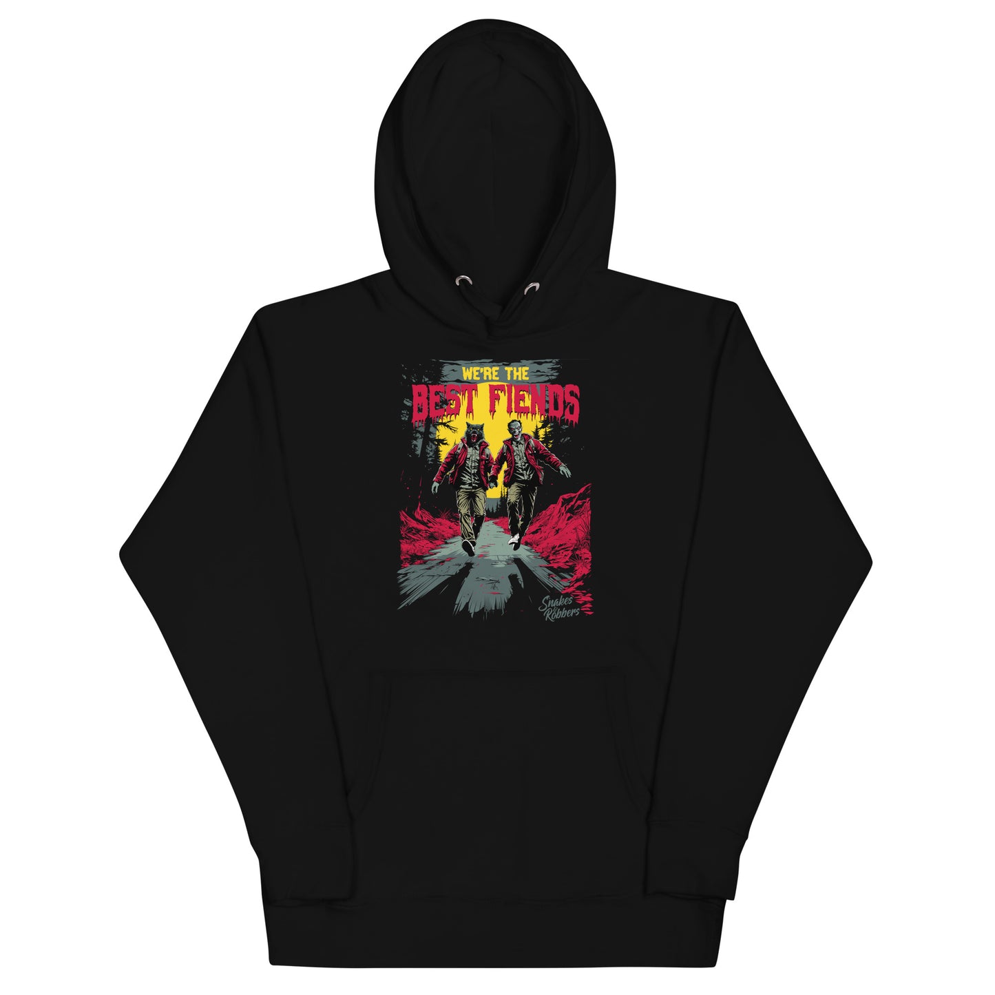 We're the Best Fiends Unisex Hoodie