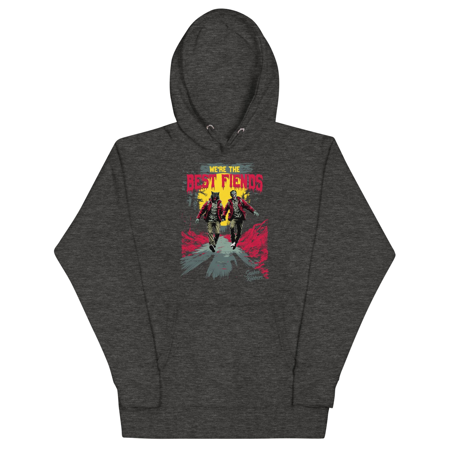 We're the Best Fiends Unisex Hoodie