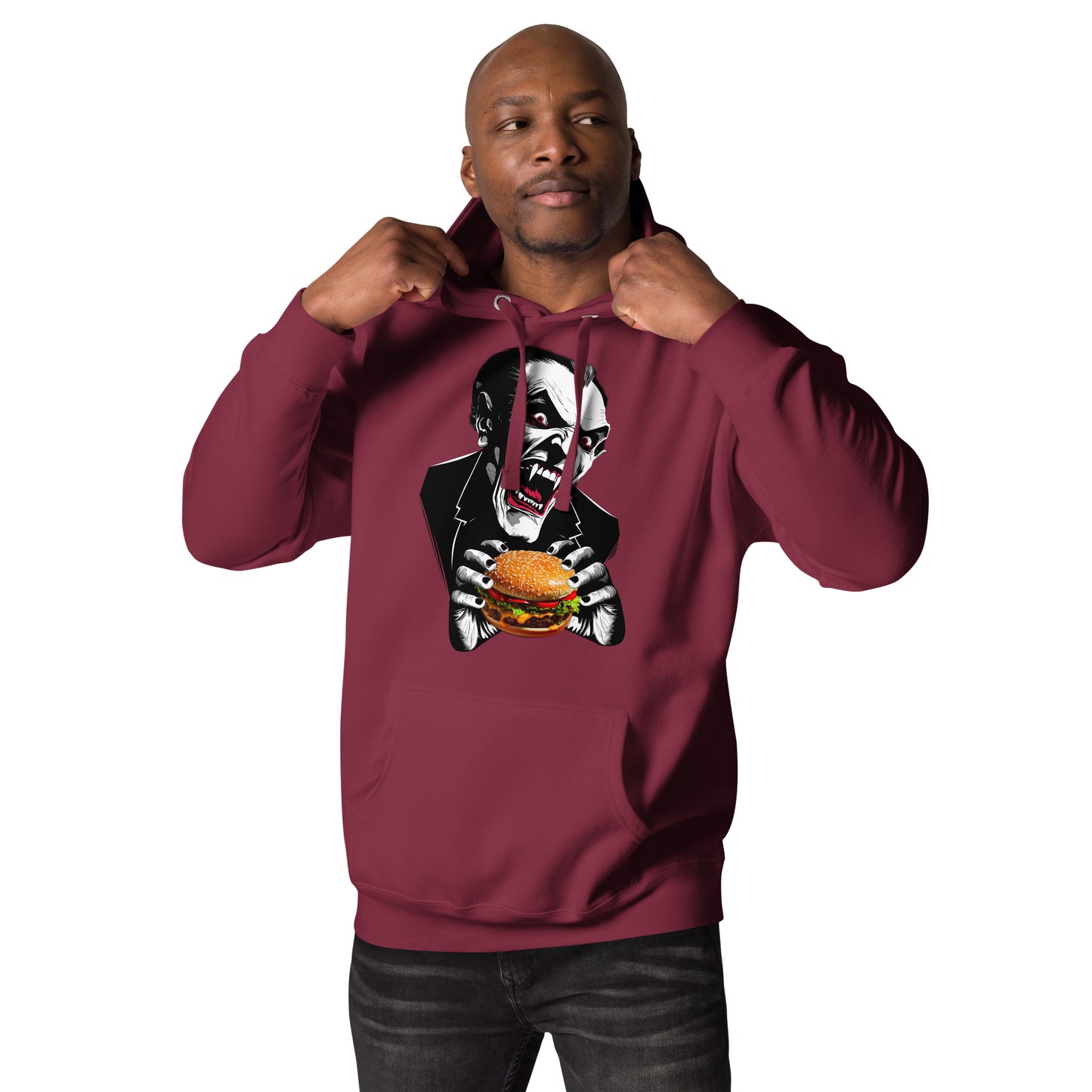 Count Cheese Burger Unisex Hoodie