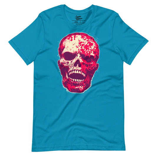 Aqua Skull Unisex Retail Fit T-shirt