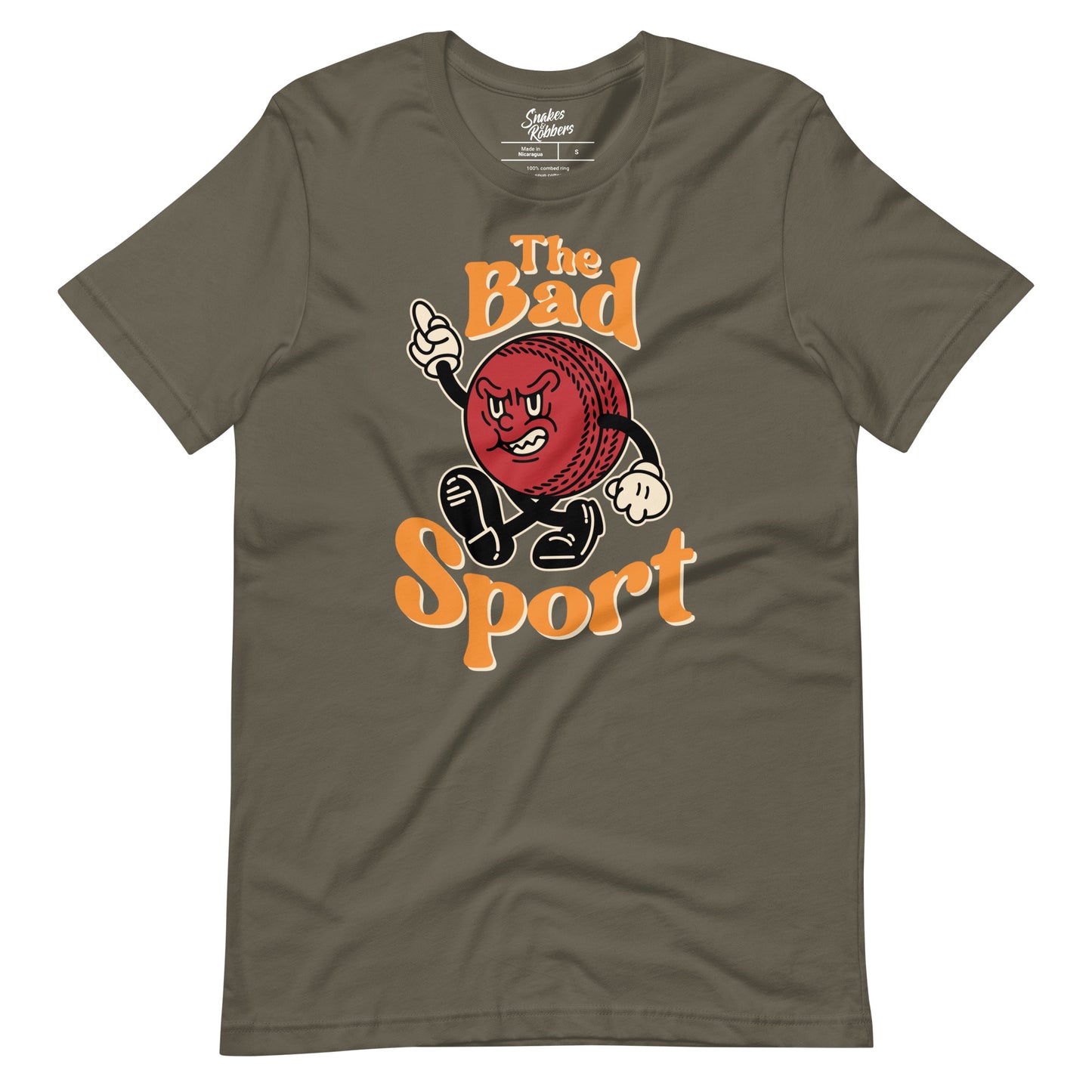 Cricket The Bad Sport Unisex Retail Fit T-Shirt