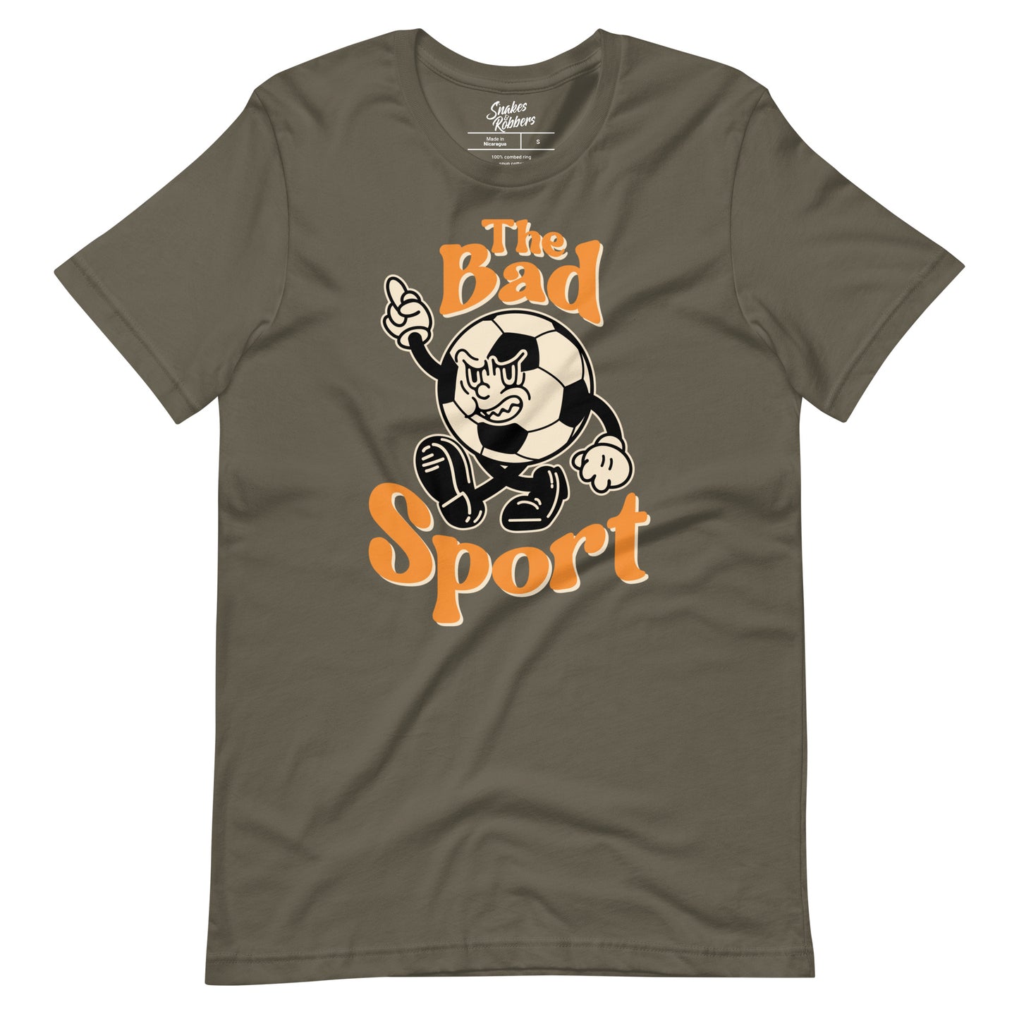 Soccer The Bad Sport Unisex Retail Fit T-Shirt