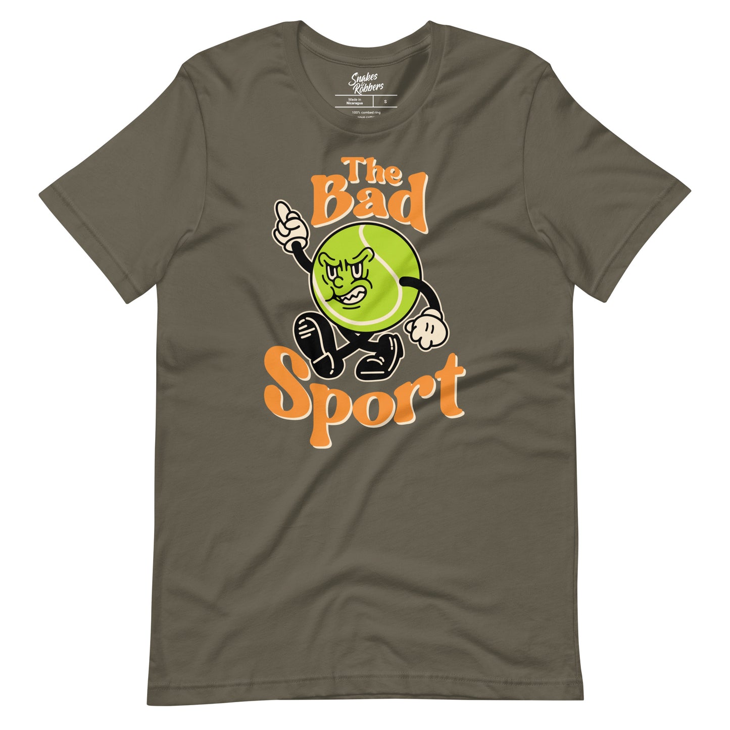 Tennis The Bad Sport Unisex Retail Fit T-Shirt