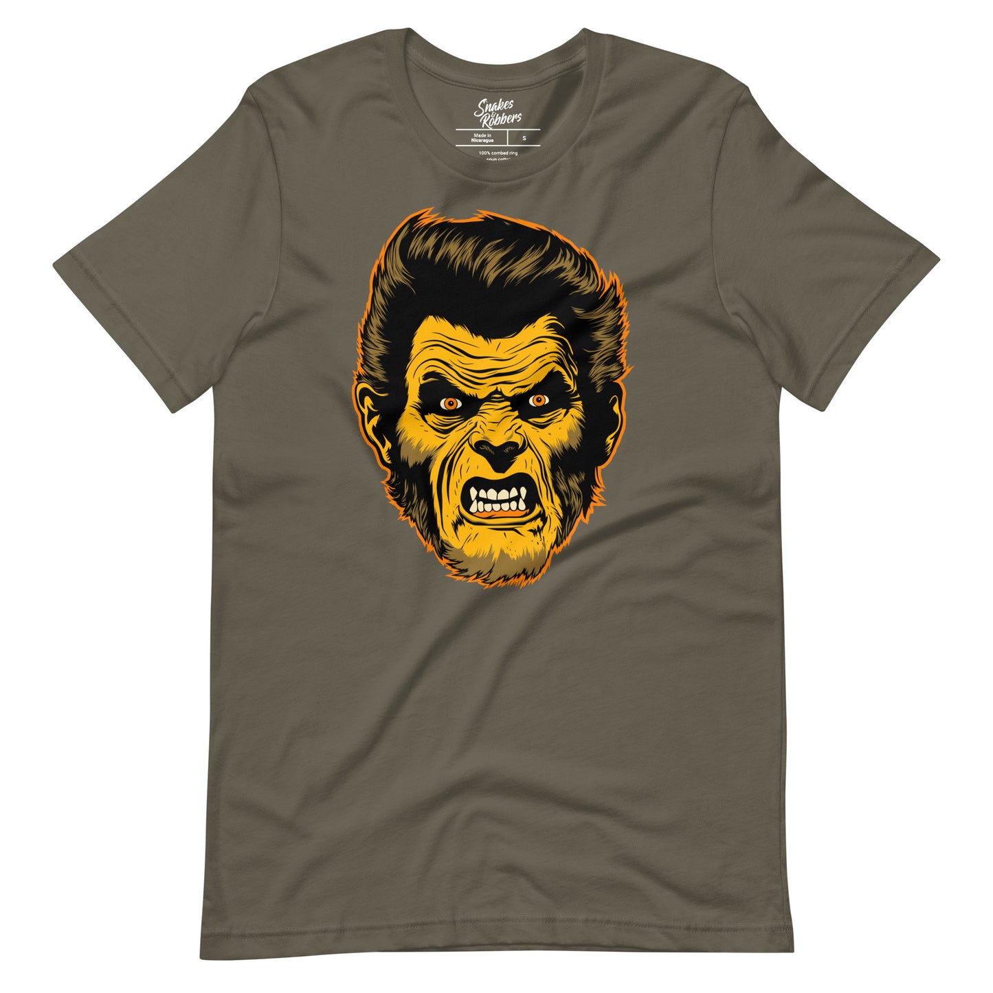 Original Colors Wolfman Unisex Retail Fit T-shirt