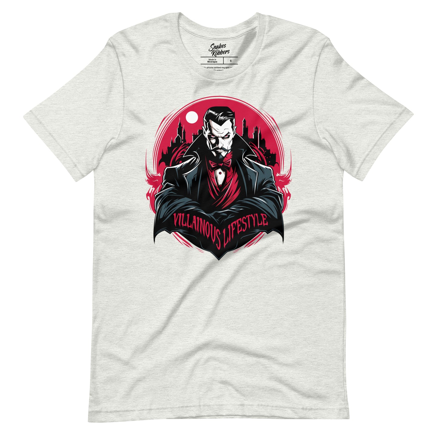 Villainous Lifestyle Dracula Unisex Retail Fit T-Shirt