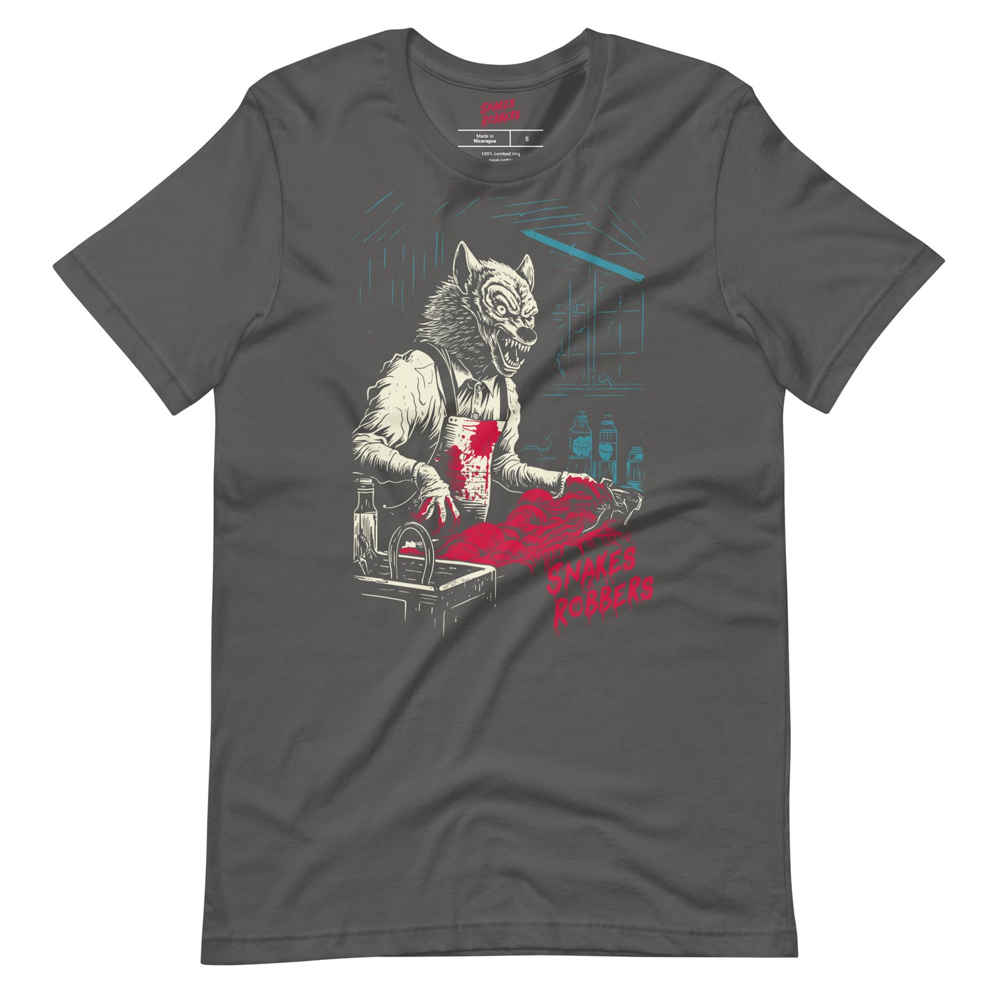 Butcher Shop Werewolf Unisex Retail Fit T-Shirt