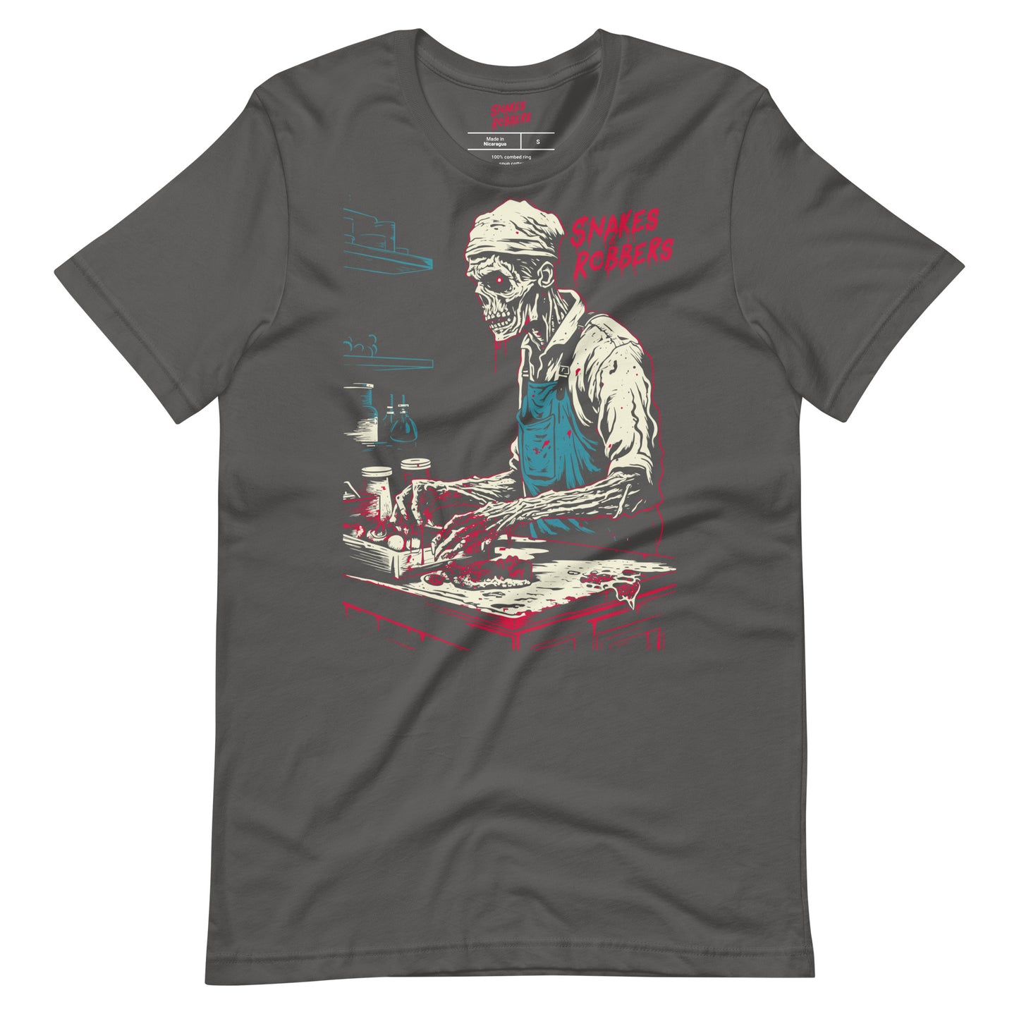 Butcher Shop Zombie Unisex Retail Fit T-Shirt