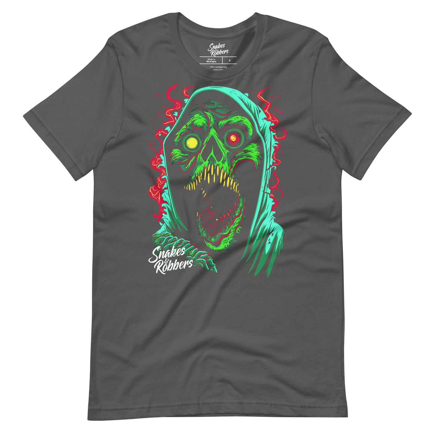 Psychedelic Grim Reaper Unisex Retail Fit T-Shirt