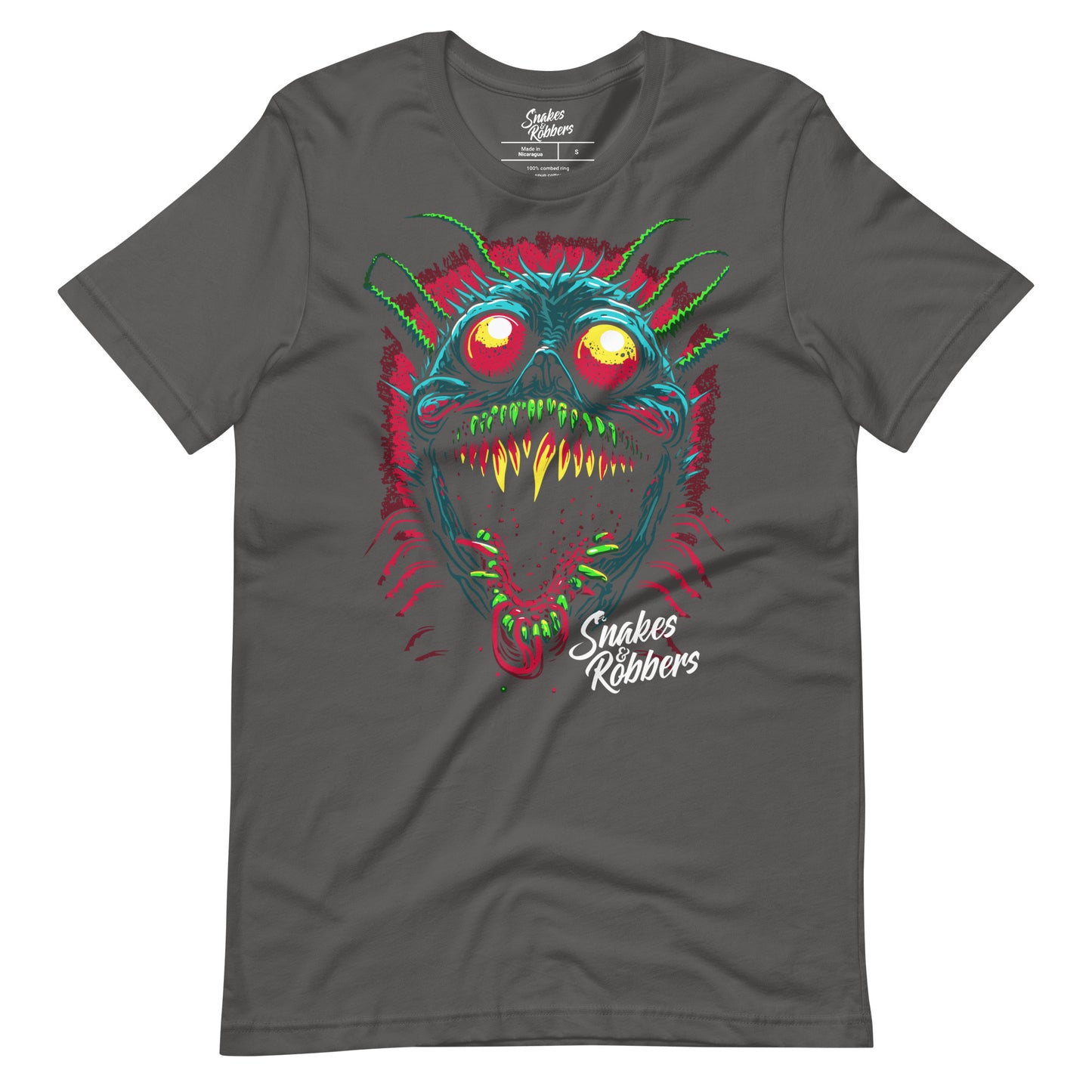 Psychedelic Monster Spider Unisex Retail Fit T-Shirt