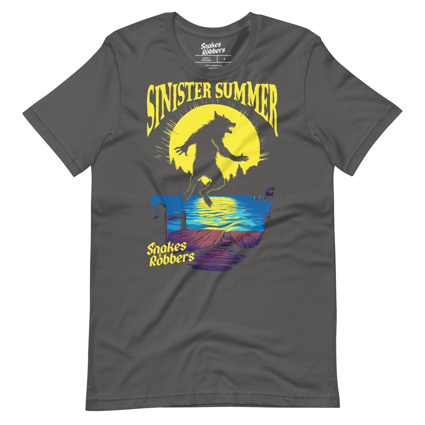 Sinister Summer Werewolf Unisex Retail Fit T-Shirt