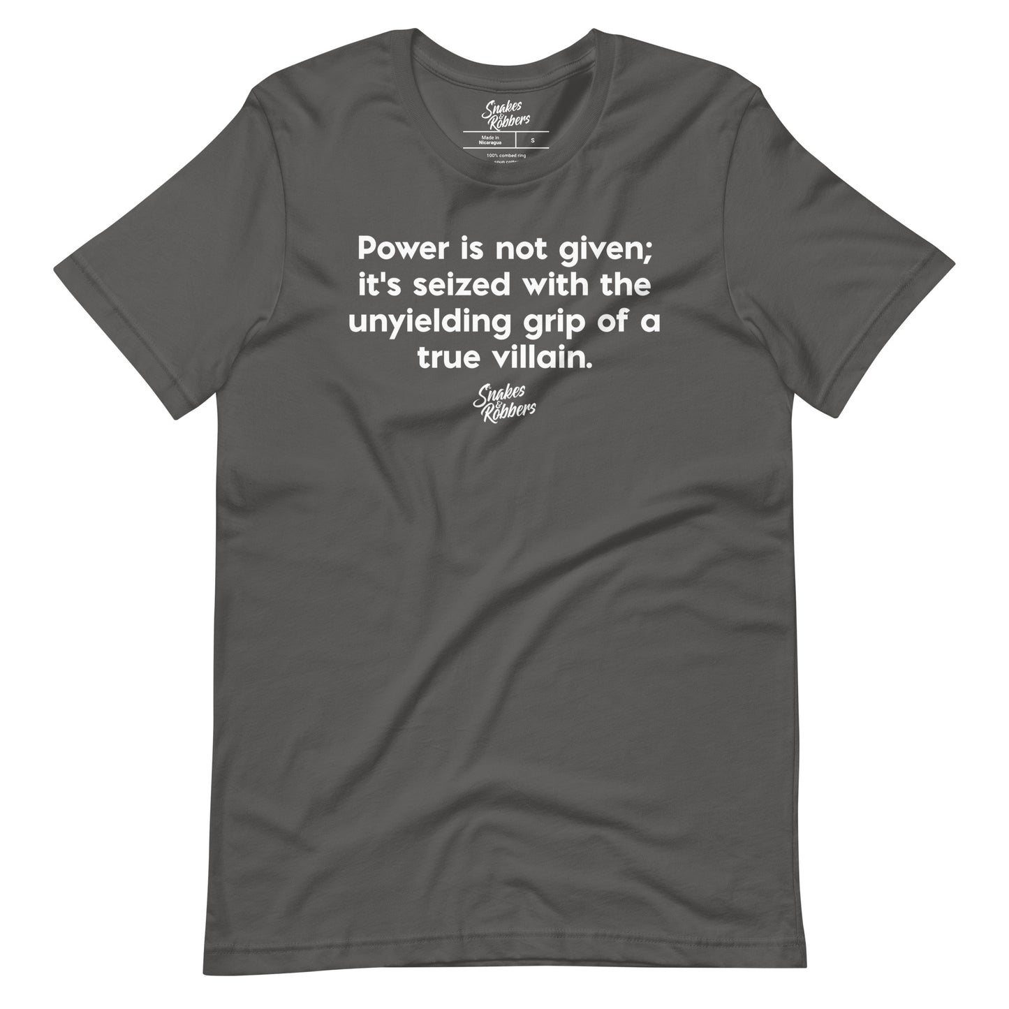 Power is not given Unisex Retail Fit T-Shirt