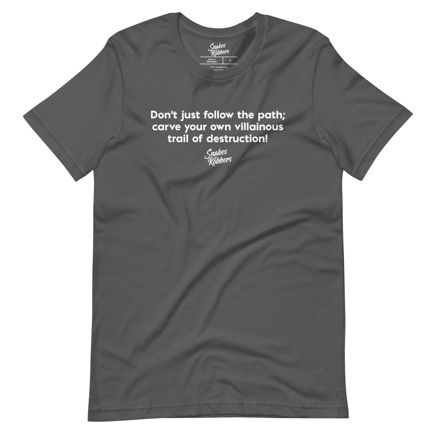 Don't just follow the path Unisex Retail Fit T-Shirt