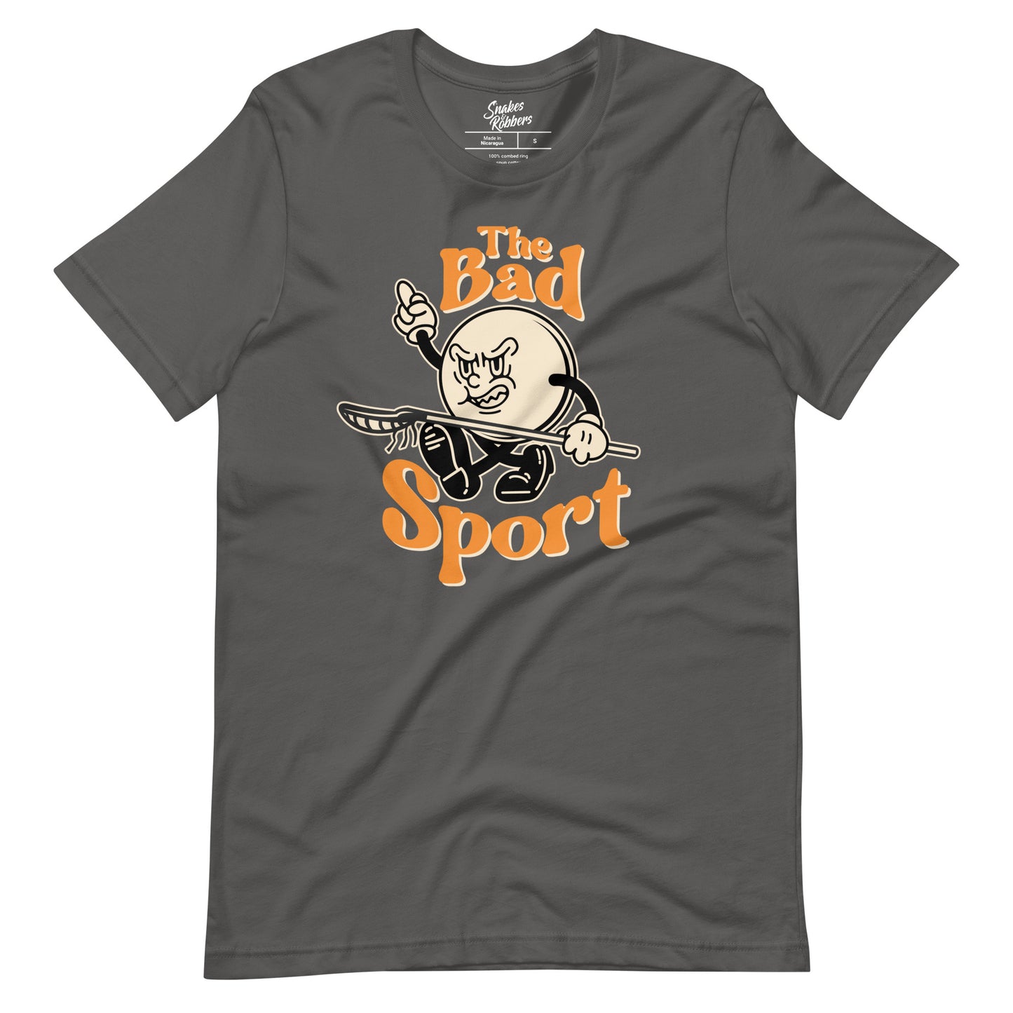 Lacrosse The Bad Sport Unisex Retail Fit T-Shirt