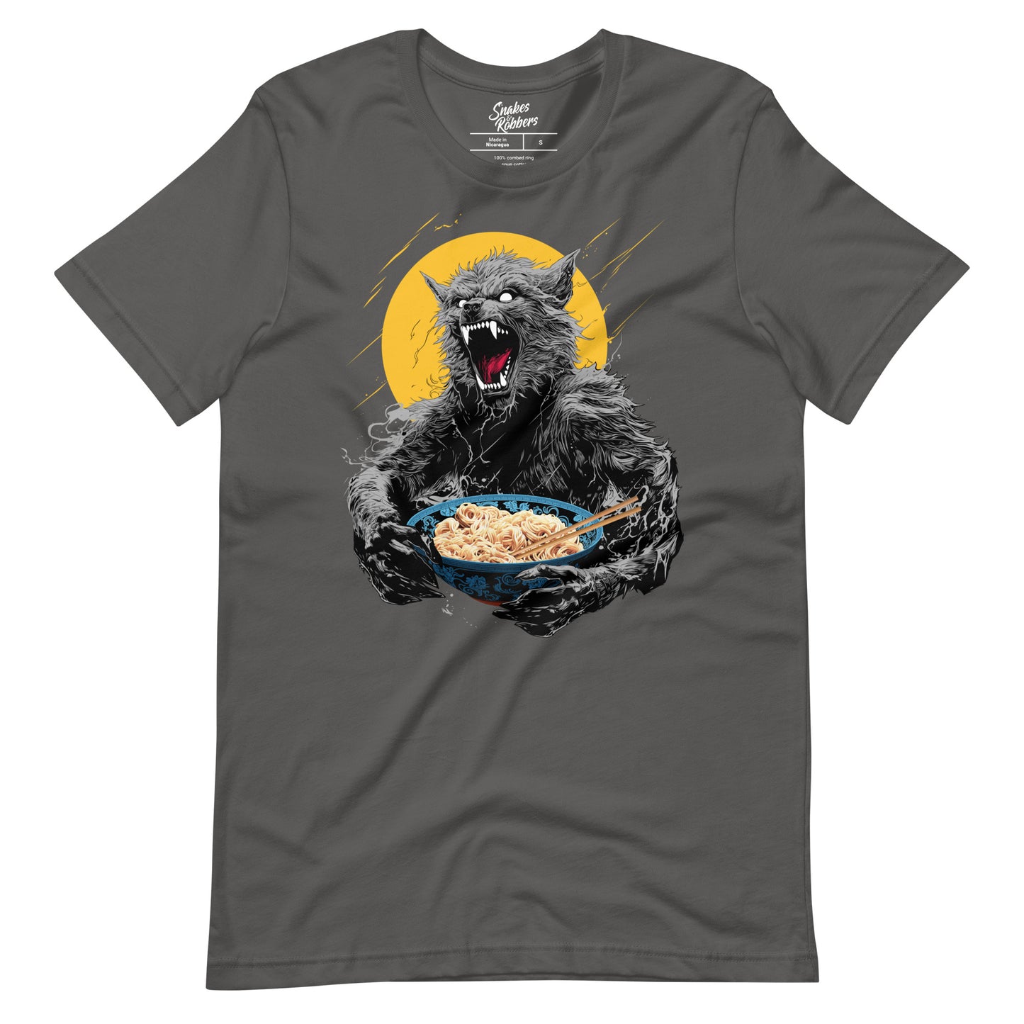 Ramen Wolf Unisex Retail Fit T-Shirt