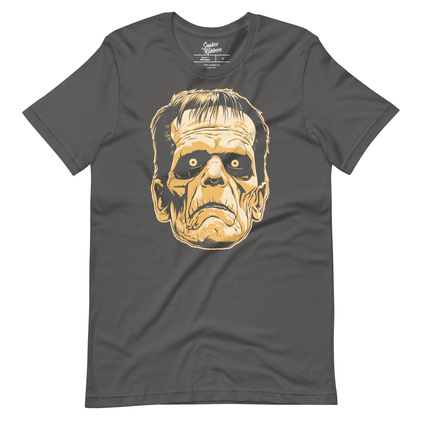 Asphalt Frankenstein's Monster Unisex Retail Fit T-shirt