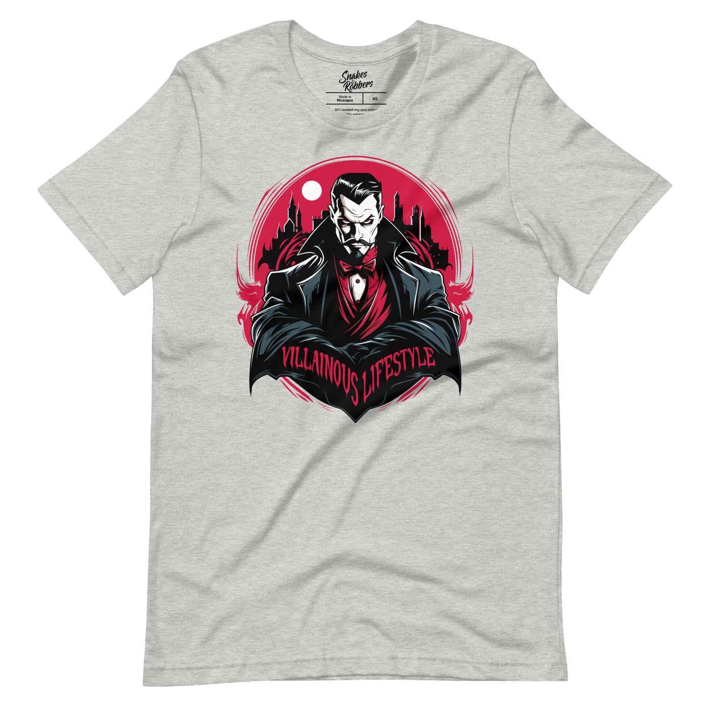 Villainous Lifestyle Dracula Unisex Retail Fit T-Shirt